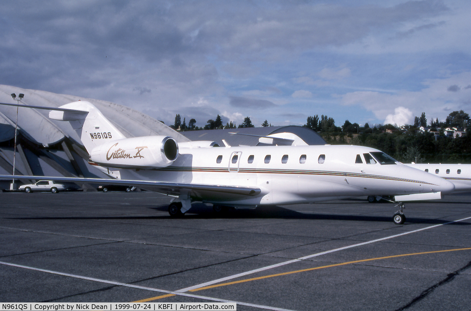N961QS, 1998 Cessna 750 Citation X Citation X C/N 750-0061, KBFI
