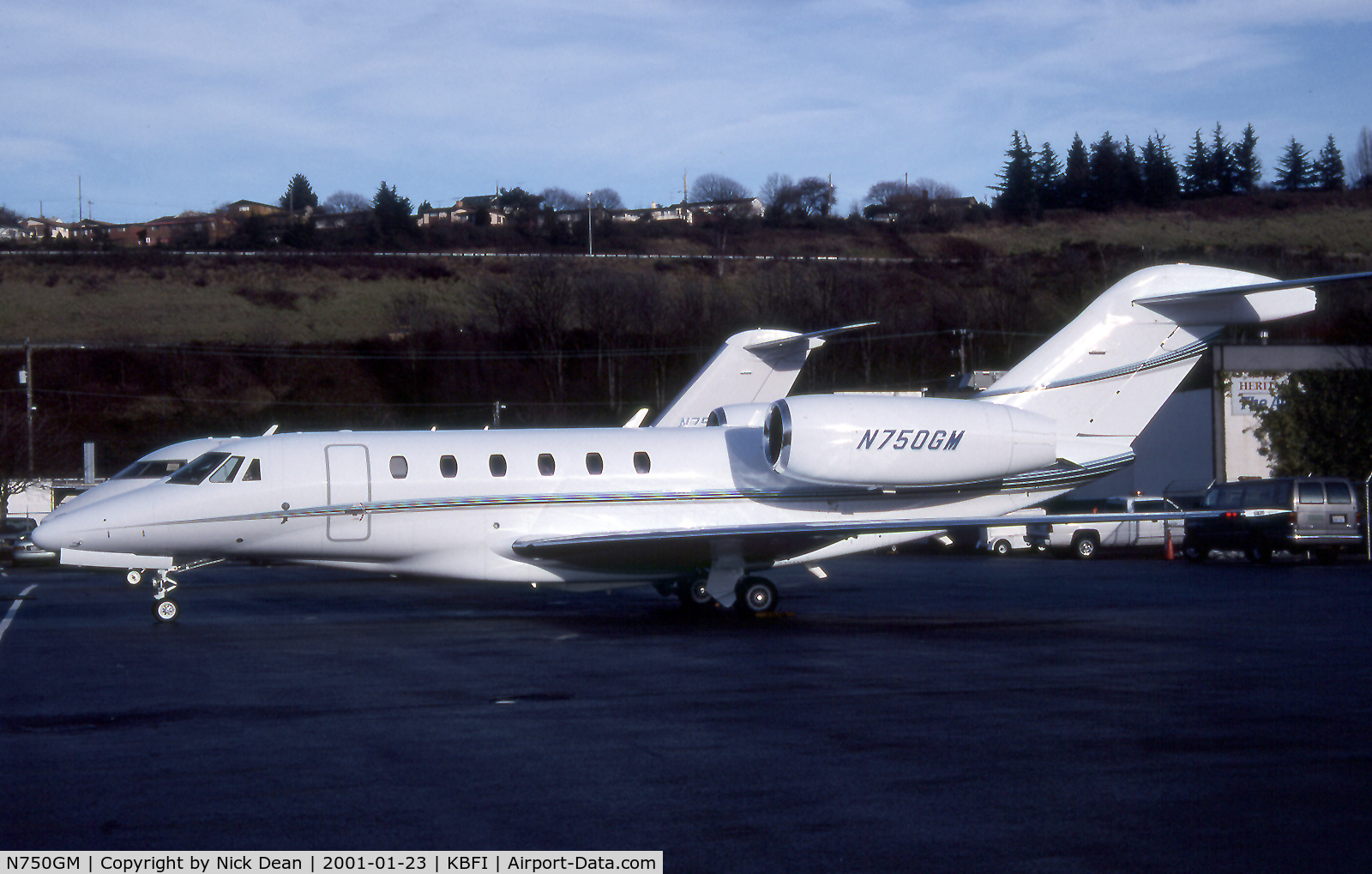 N750GM, 1998 Cessna 750 Citation X C/N 750-0066, KBFI