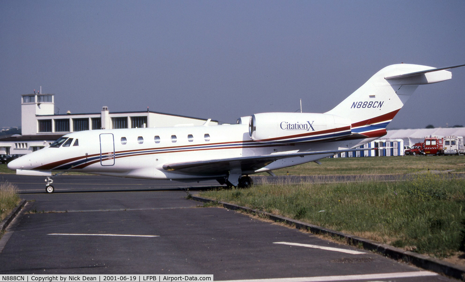 N888CN, 1999 Cessna 750 Citation X Citation X C/N 750-0086, LFPB