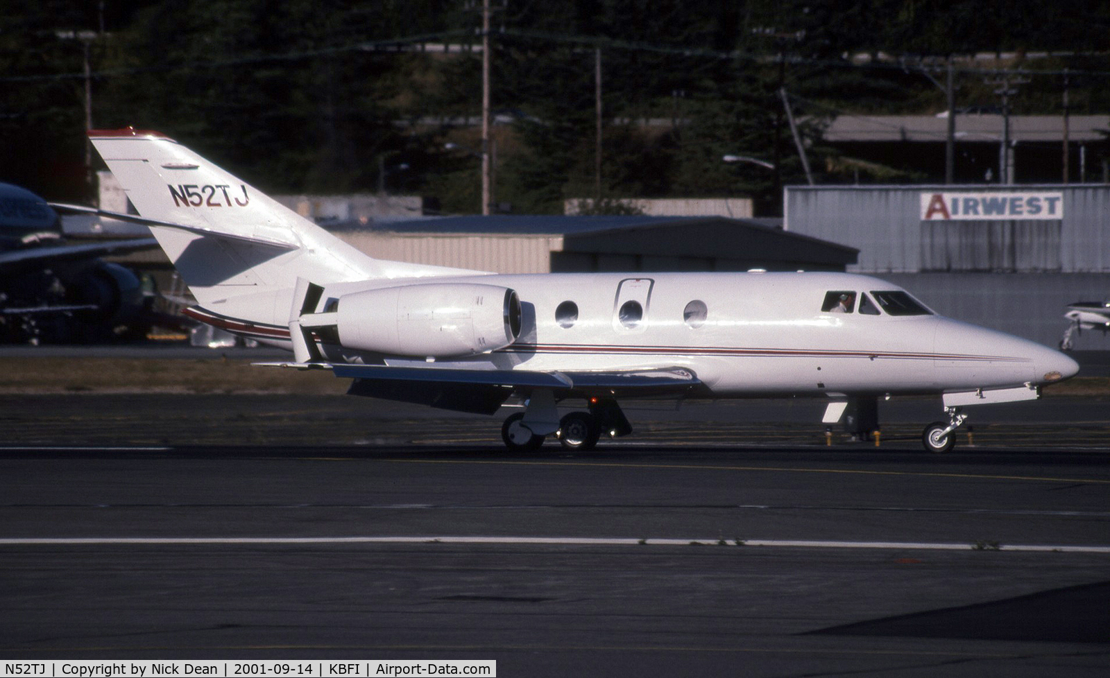N52TJ, 1973 Dassault Falcon 10 C/N 3, KBFI