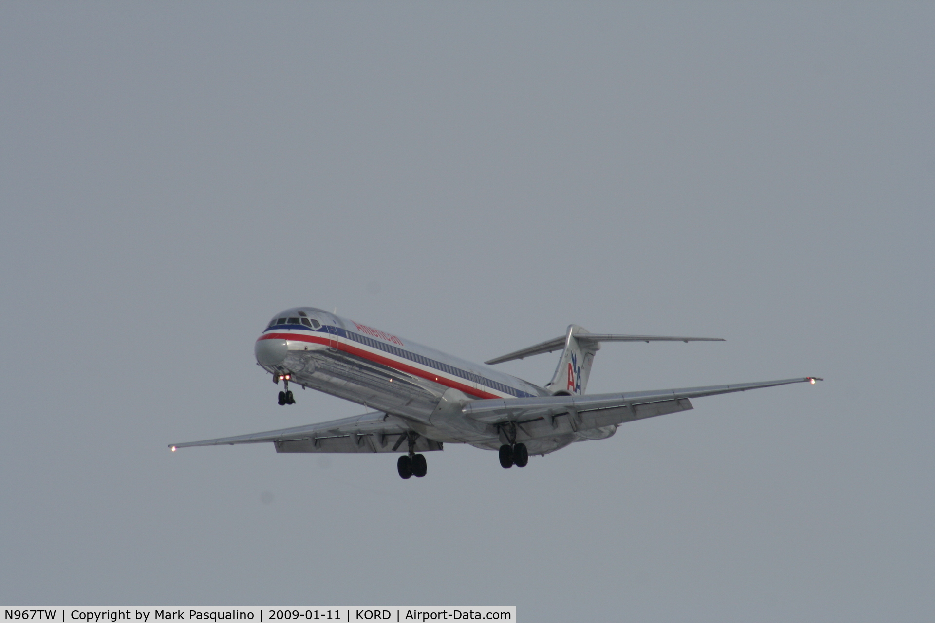 N967TW, 1999 McDonnell Douglas MD-83 (DC-9-83) C/N 53617, MD-83
