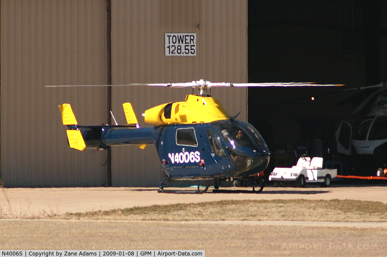N4006S, 2008 MD Helicopters MD-900 Explorer C/N 900-00128, At Grand Prairie Municipal