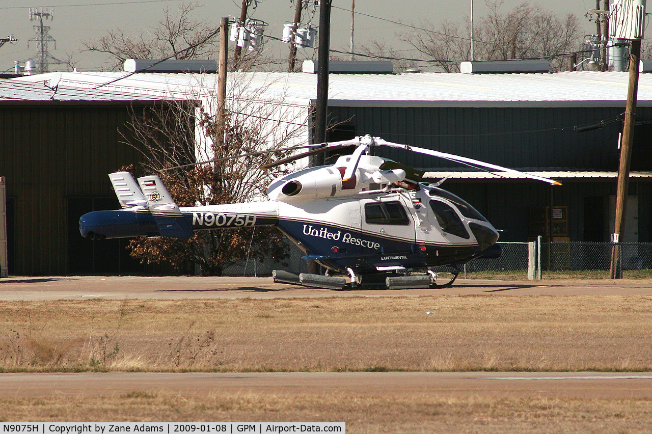 N9075H, 2008 MD Helicopters MD-900 Explorer C/N 900-00127, At Grand Prairie Municipal