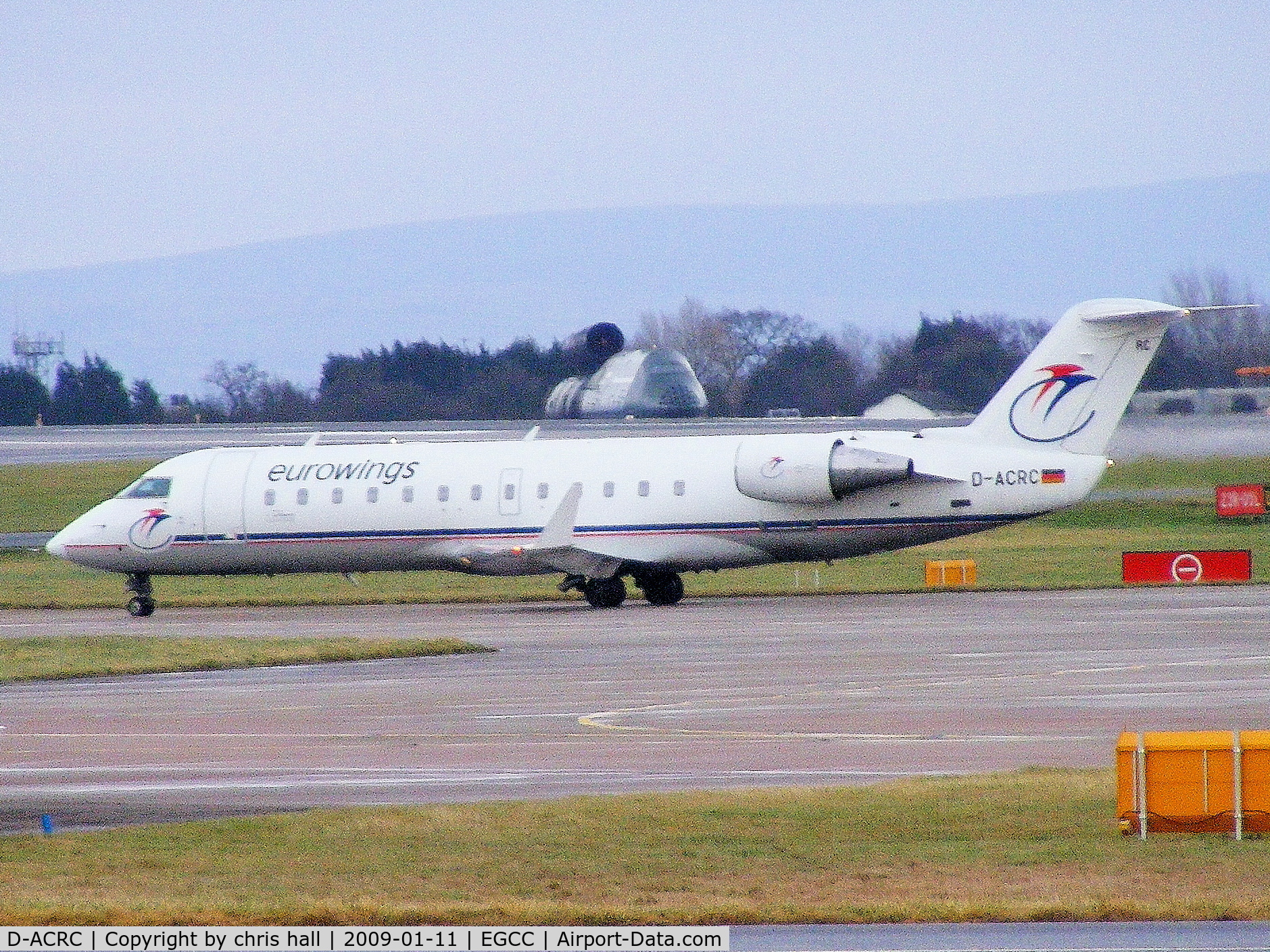 D-ACRC, 2001 Canadair CRJ-200ER (CL-600-2B19) C/N 7573, Eurowings