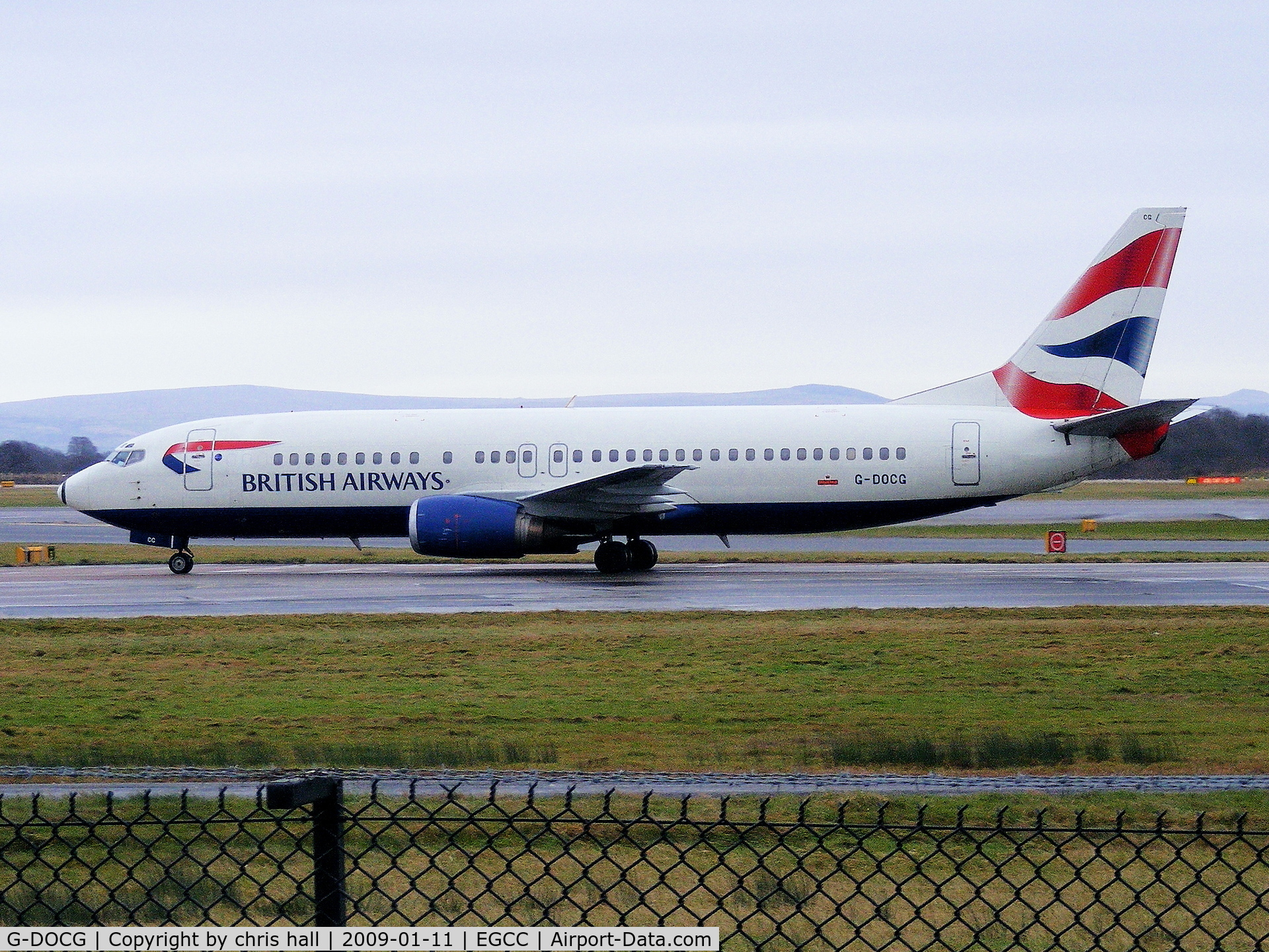 G-DOCG, 1991 Boeing 737-436 C/N 25408, British Airways
