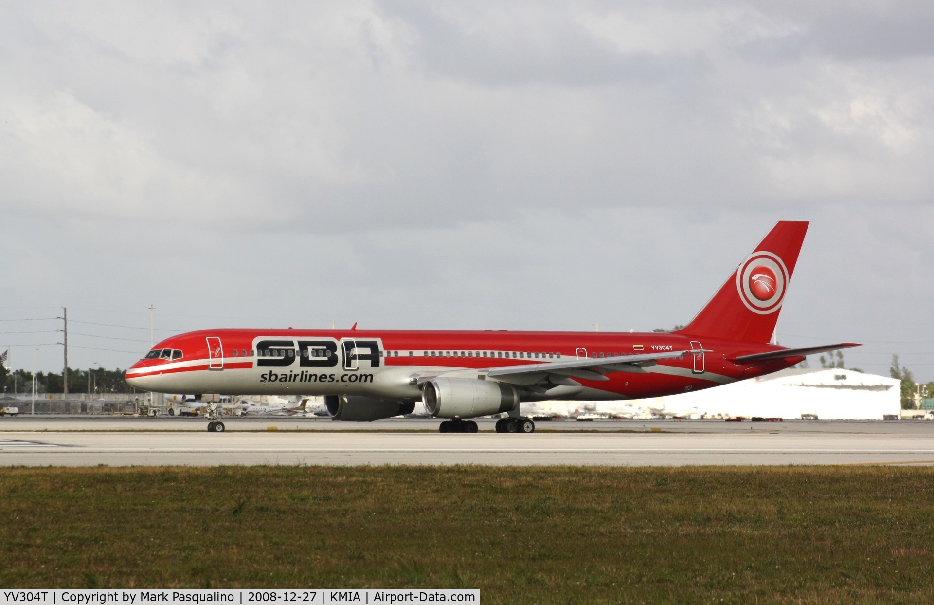 YV304T, Boeing 757-21B C/N 24714, Boeing 757-200