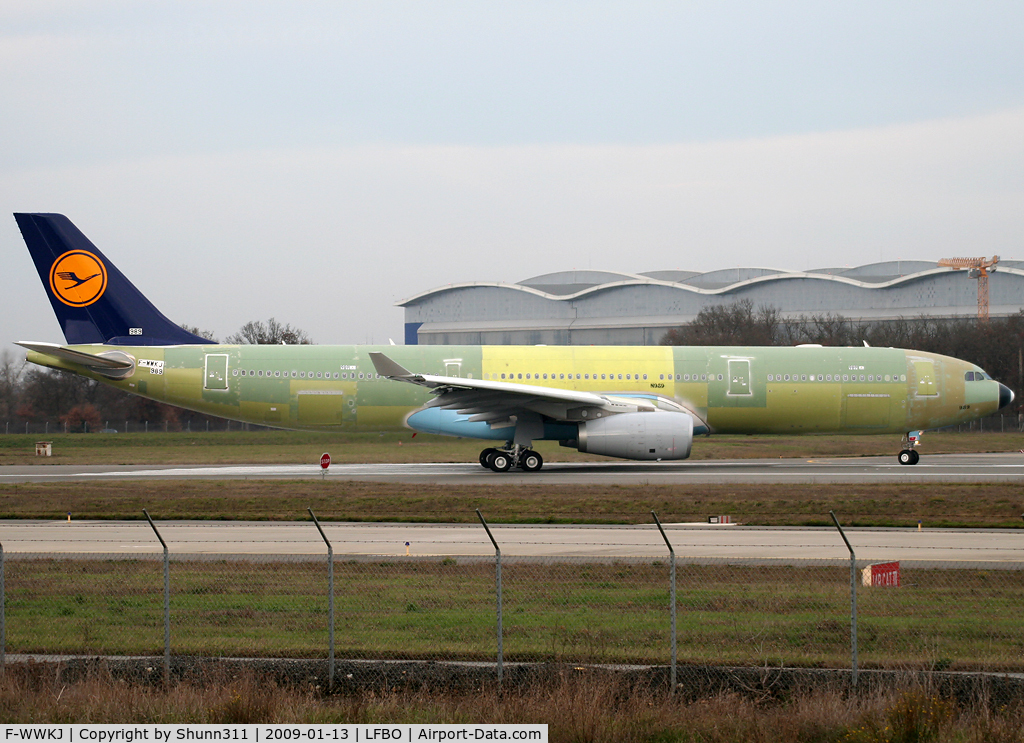F-WWKJ, 2009 Airbus A330-343X C/N 989, C/n 989 - For Lufthansa