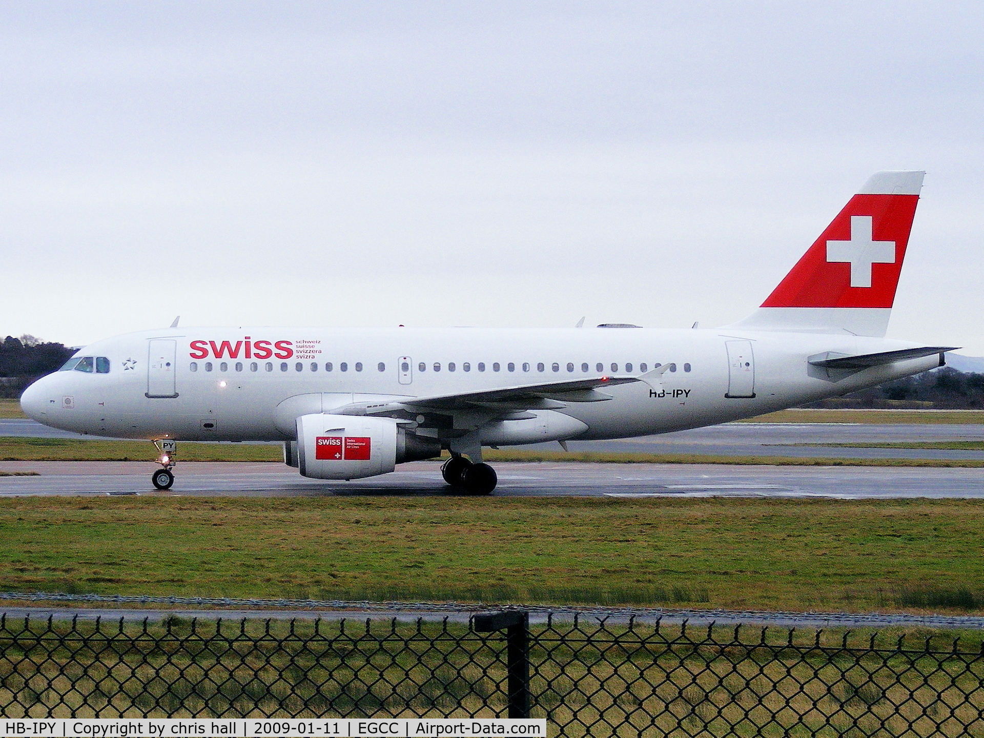 HB-IPY, 1996 Airbus A319-112 C/N 621, Swiss Air