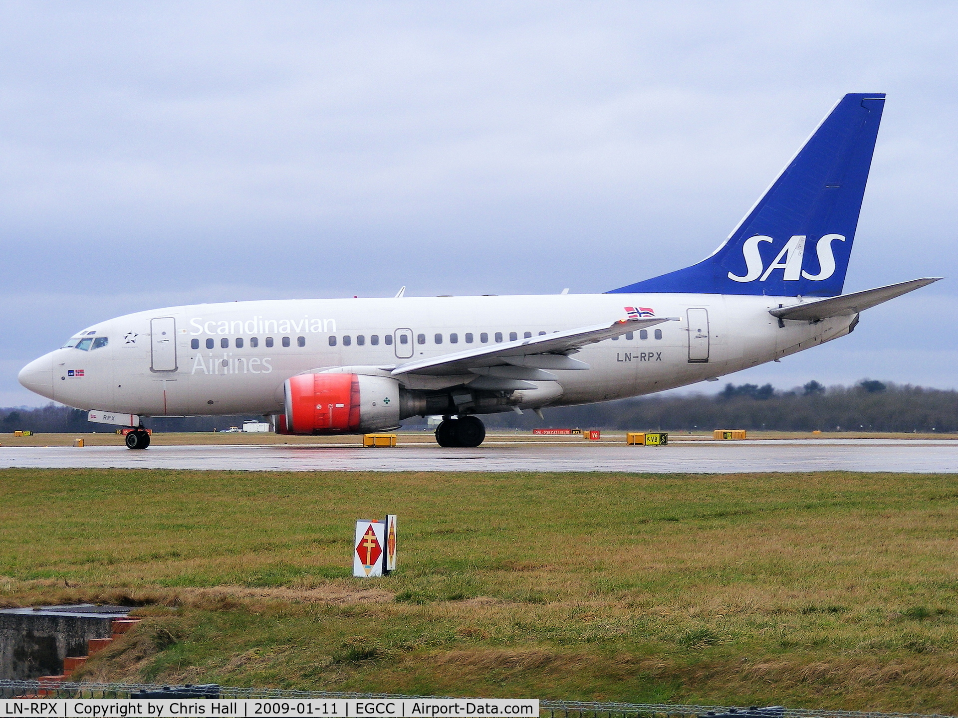 LN-RPX, 1998 Boeing 737-683 C/N 28291, Scandinavian