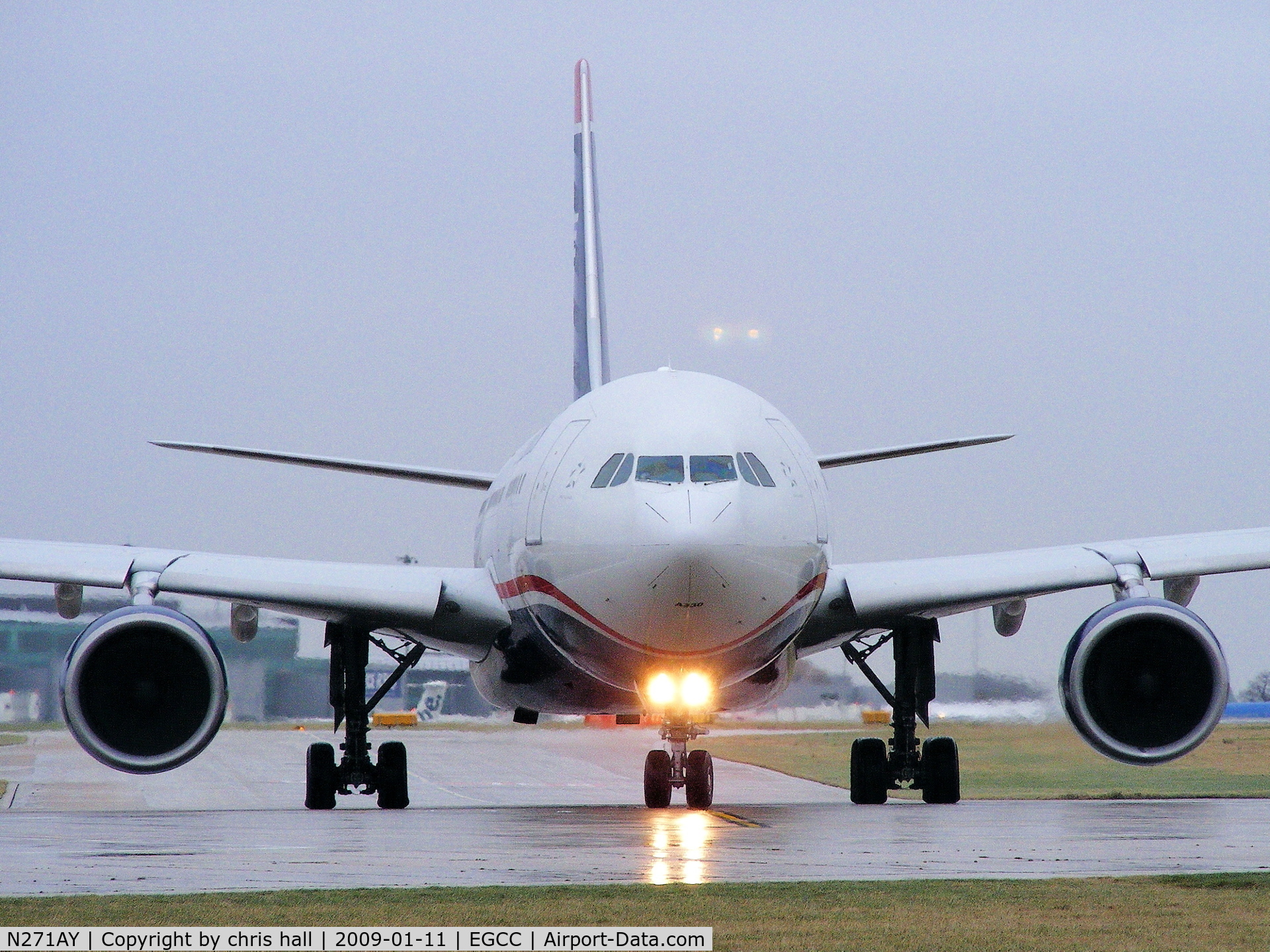 N271AY, 2000 Airbus A330-323 C/N 0323, US Airways