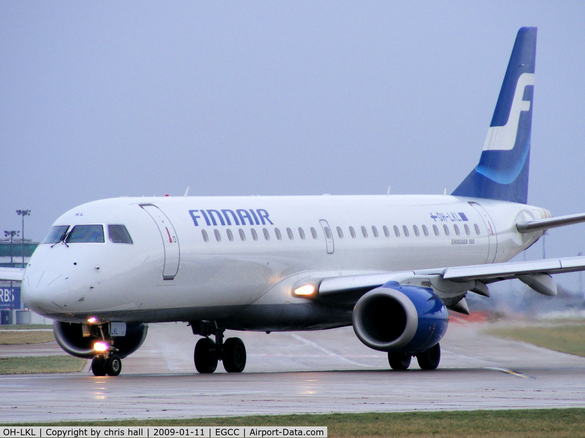 OH-LKL, 2007 Embraer 190LR (ERJ-190-100LR) C/N 19000153, Finnair