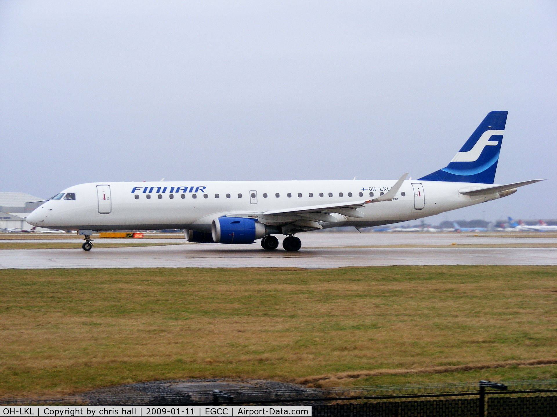 OH-LKL, 2007 Embraer 190LR (ERJ-190-100LR) C/N 19000153, Finnair