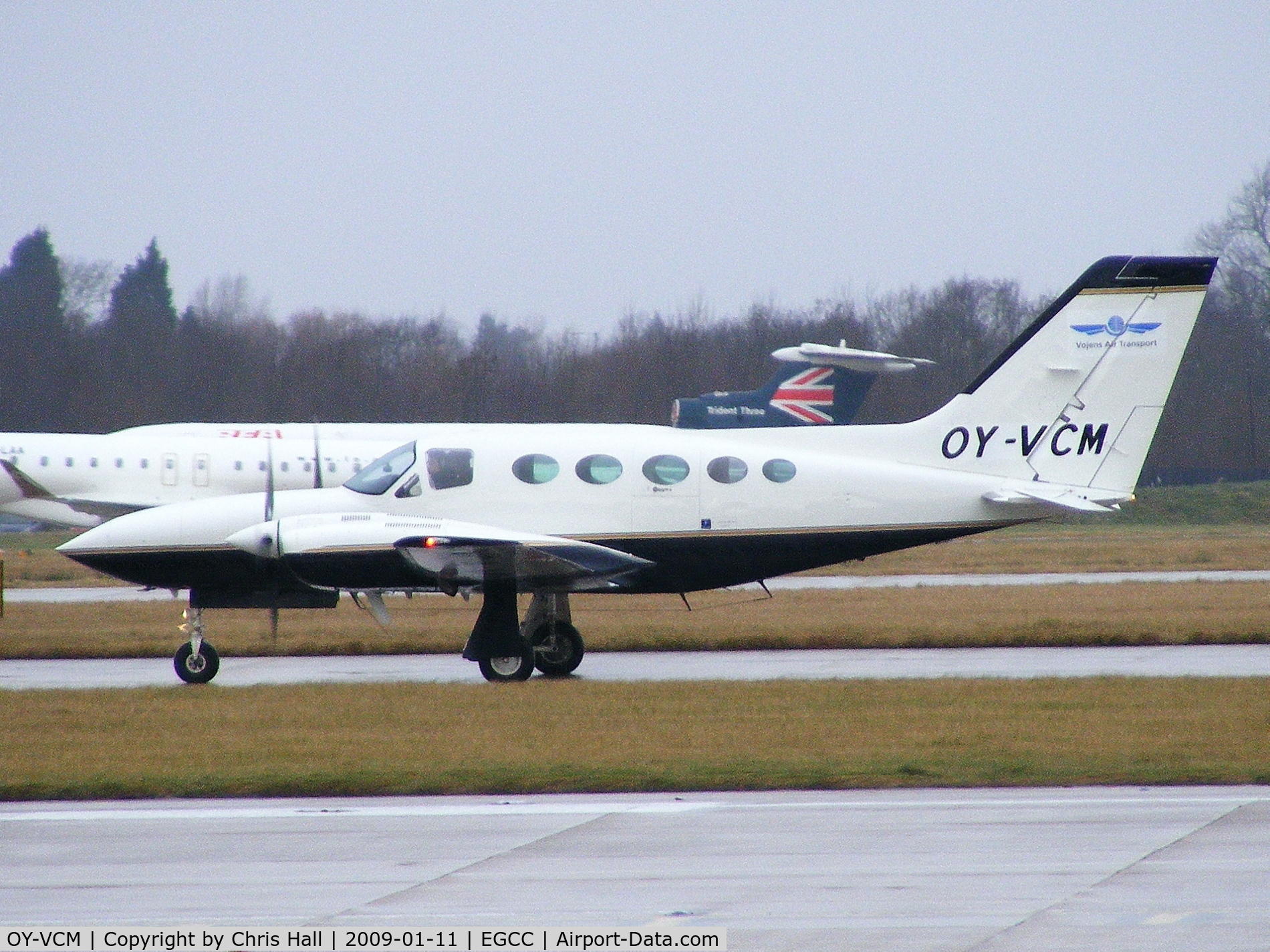 OY-VCM, Cessna 421C III Golden Eagle C/N 421C-1212, Vojens Airtransport