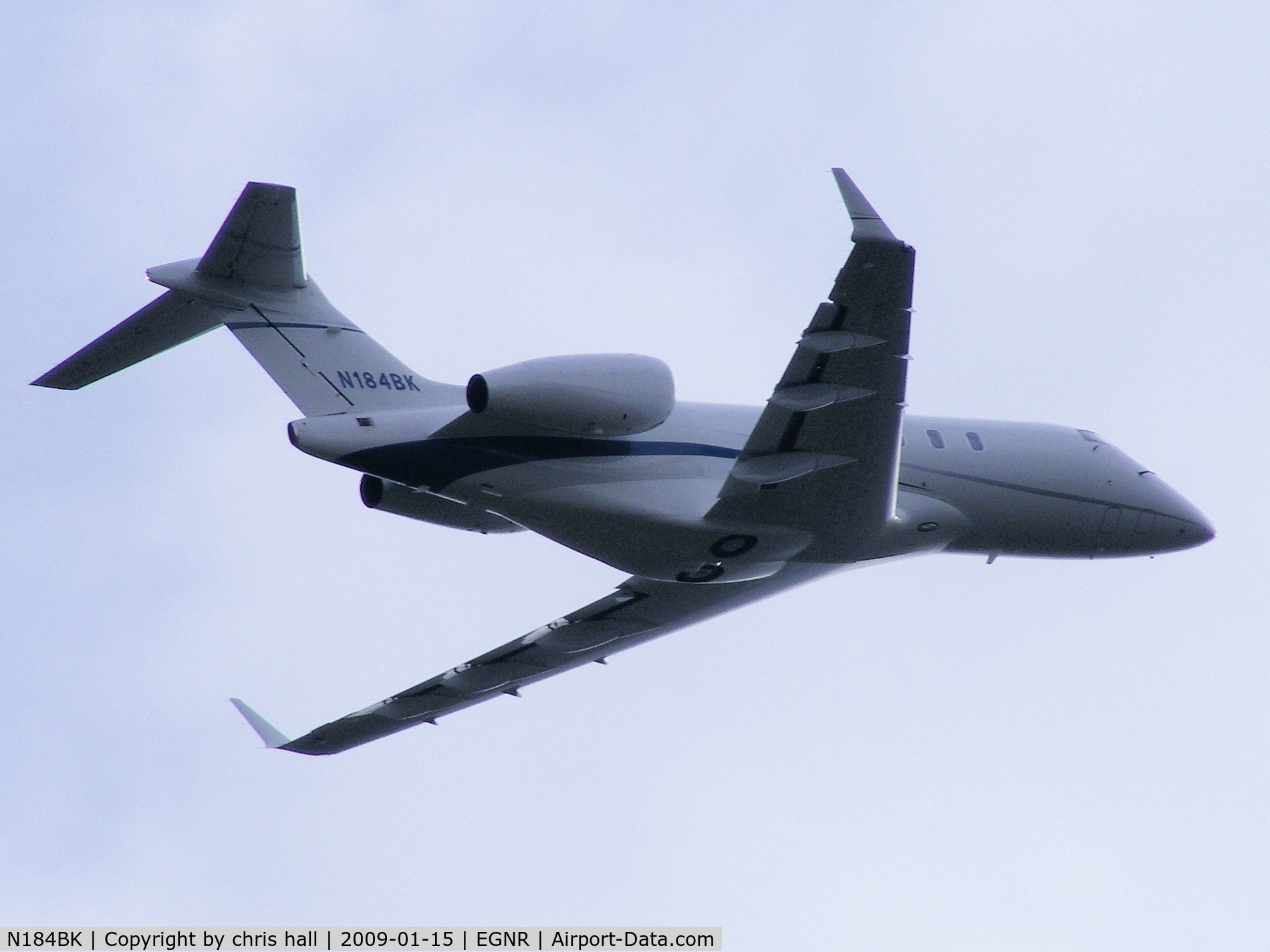 N184BK, 2008 Bombardier Challenger 300 (BD-100-1A10) C/N 20209, Latium 3 Inc