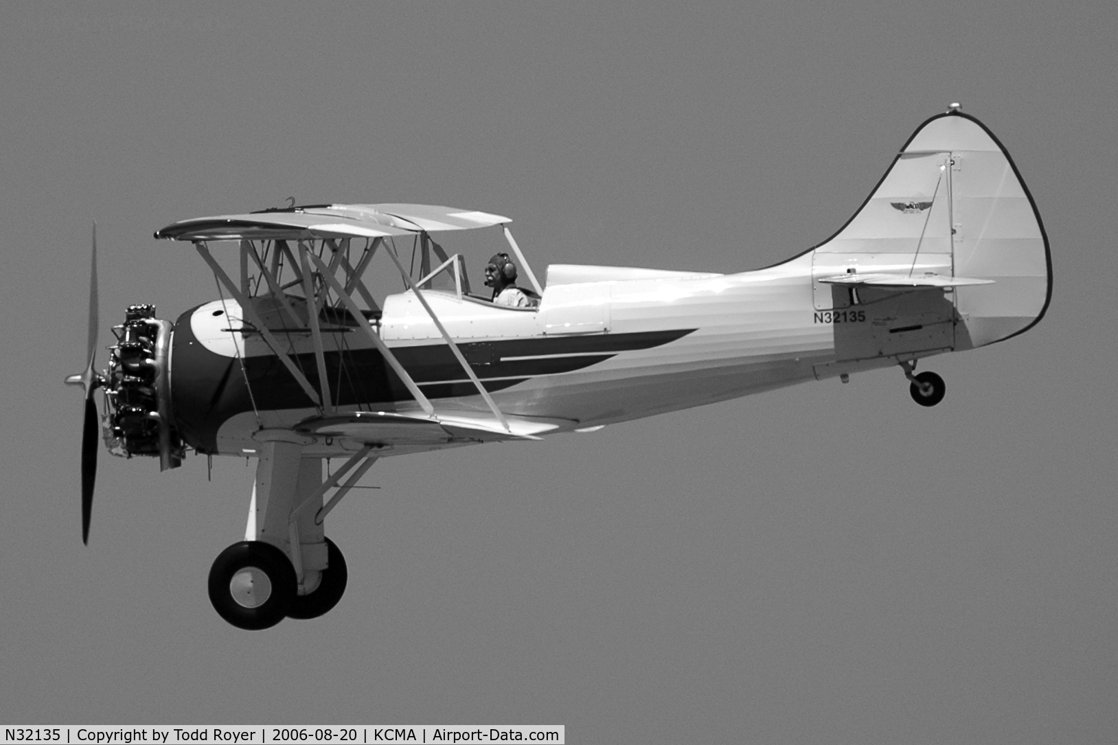 N32135, 1941 Waco UPF-7 C/N 5767, Camarillo Airshow 2006