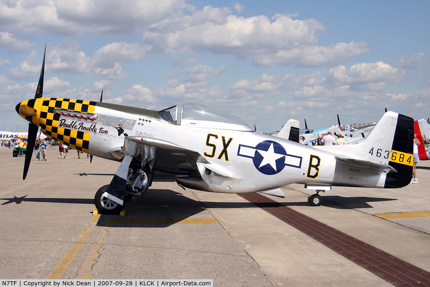 N7TF, 1944 North American P-51D Mustang C/N 44-73856, KLCK C/N 122-40396