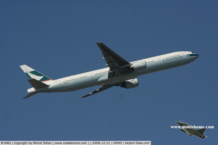 B-HNO, 2003 Boeing 777-367 C/N 33704, Cathay Pacific