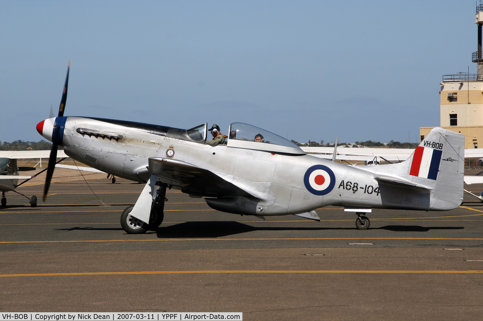 VH-BOB, 1947 Commonwealth CA-18 Mustang 21 C/N 1429, YPPF C/N 1429 The number posted is the RAAF s/n