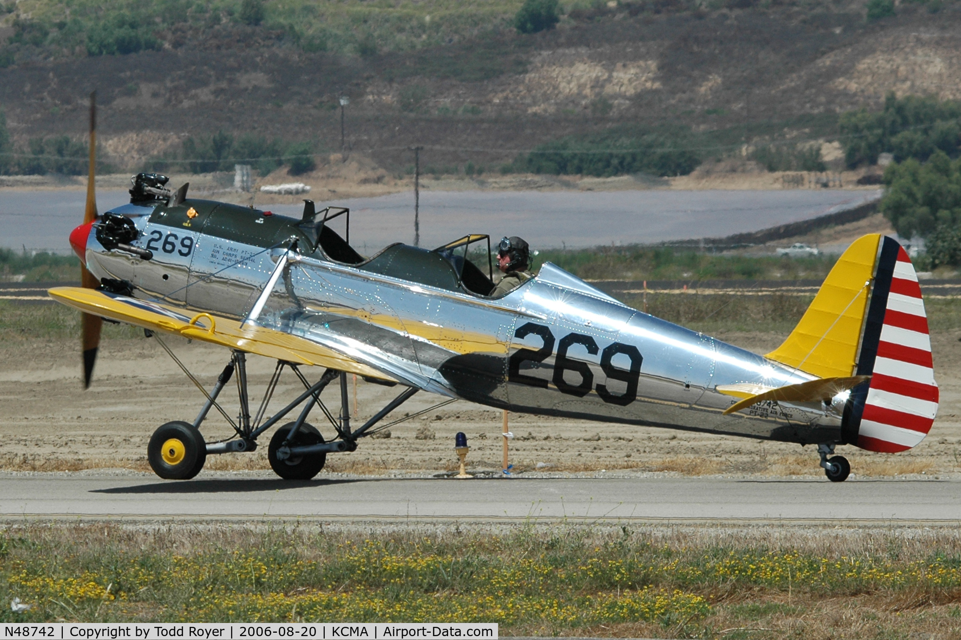 N48742, 1941 Ryan Aeronautical ST3KR C/N 1298, Camarillo Airshow 2006