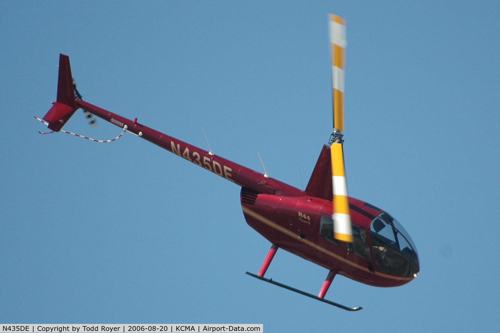 N435DE, 2005 Robinson R44 Raven II C/N 10605, Camarillo Airshow 2006