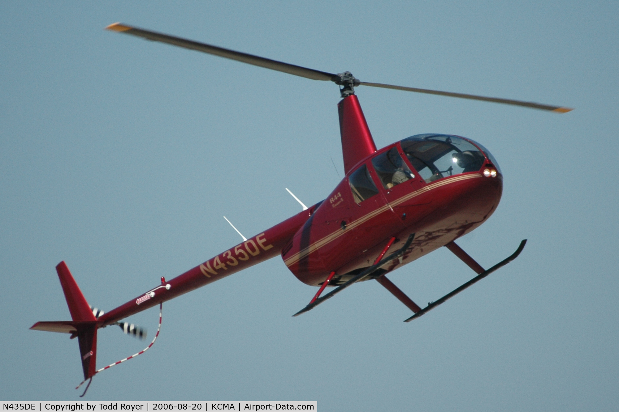 N435DE, 2005 Robinson R44 Raven II C/N 10605, Camarillo Airshow 2006