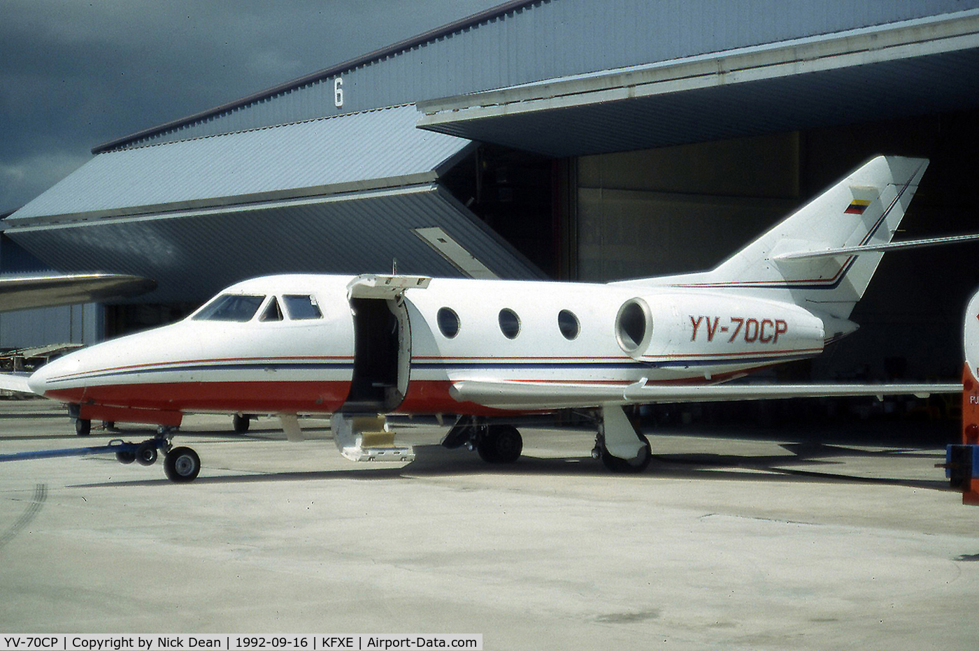 YV-70CP, 1975 Dassault Falcon 10 C/N 66, KFXE