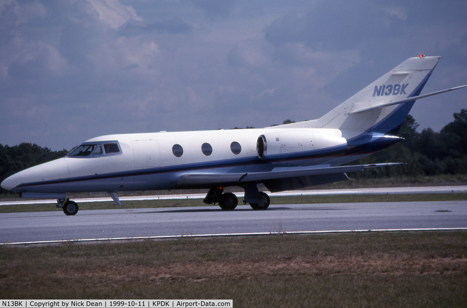 N13BK, 1977 Dassault Falcon 10 C/N 94, KPDK