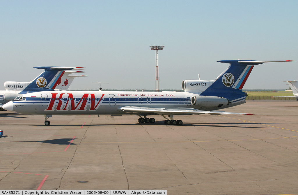 RA-85371, 1979 Tupolev Tu-154B-2 C/N 79A371, KMV