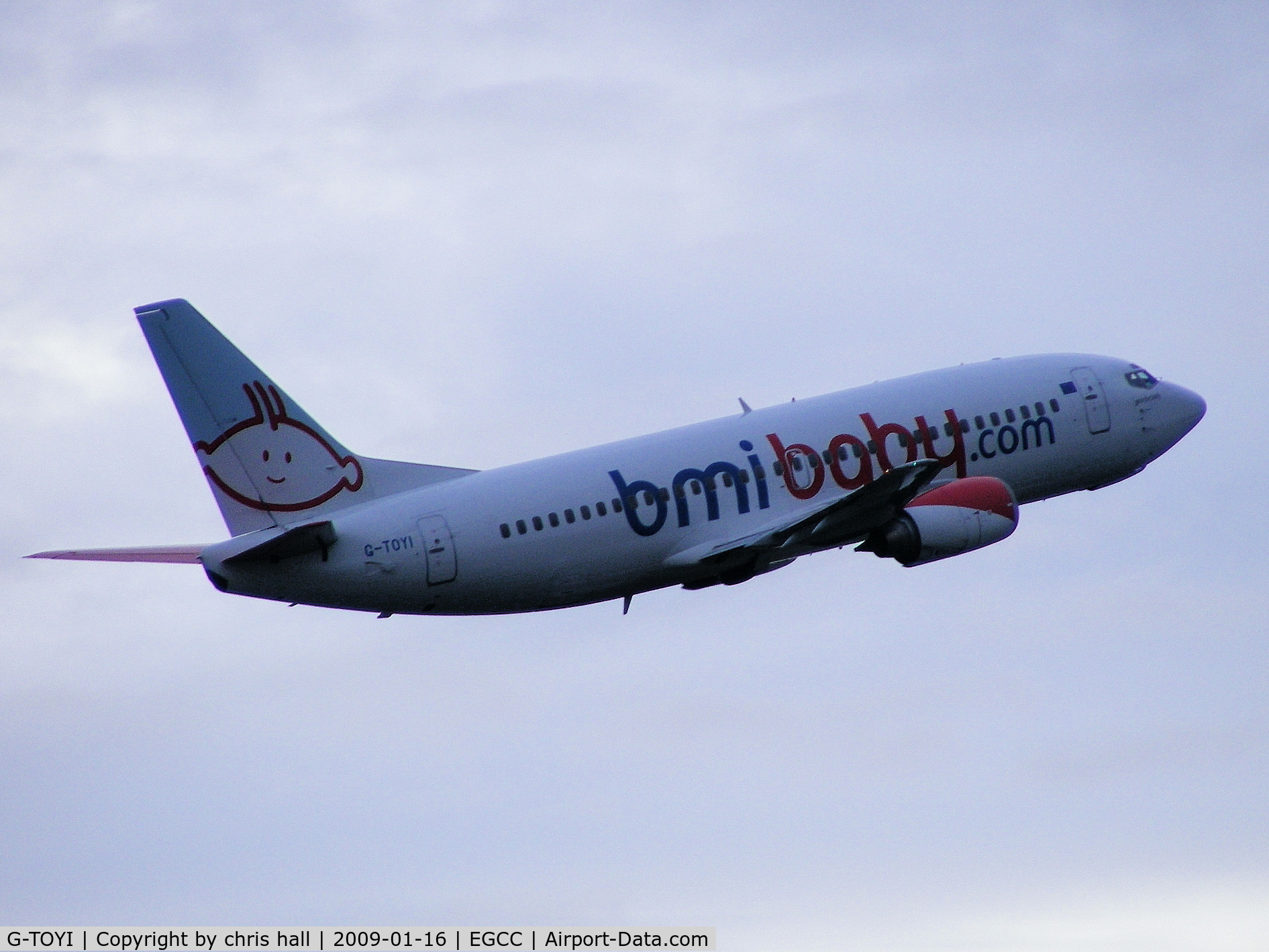 G-TOYI, 1998 Boeing 737-3Q8 C/N 28054, BMI Baby