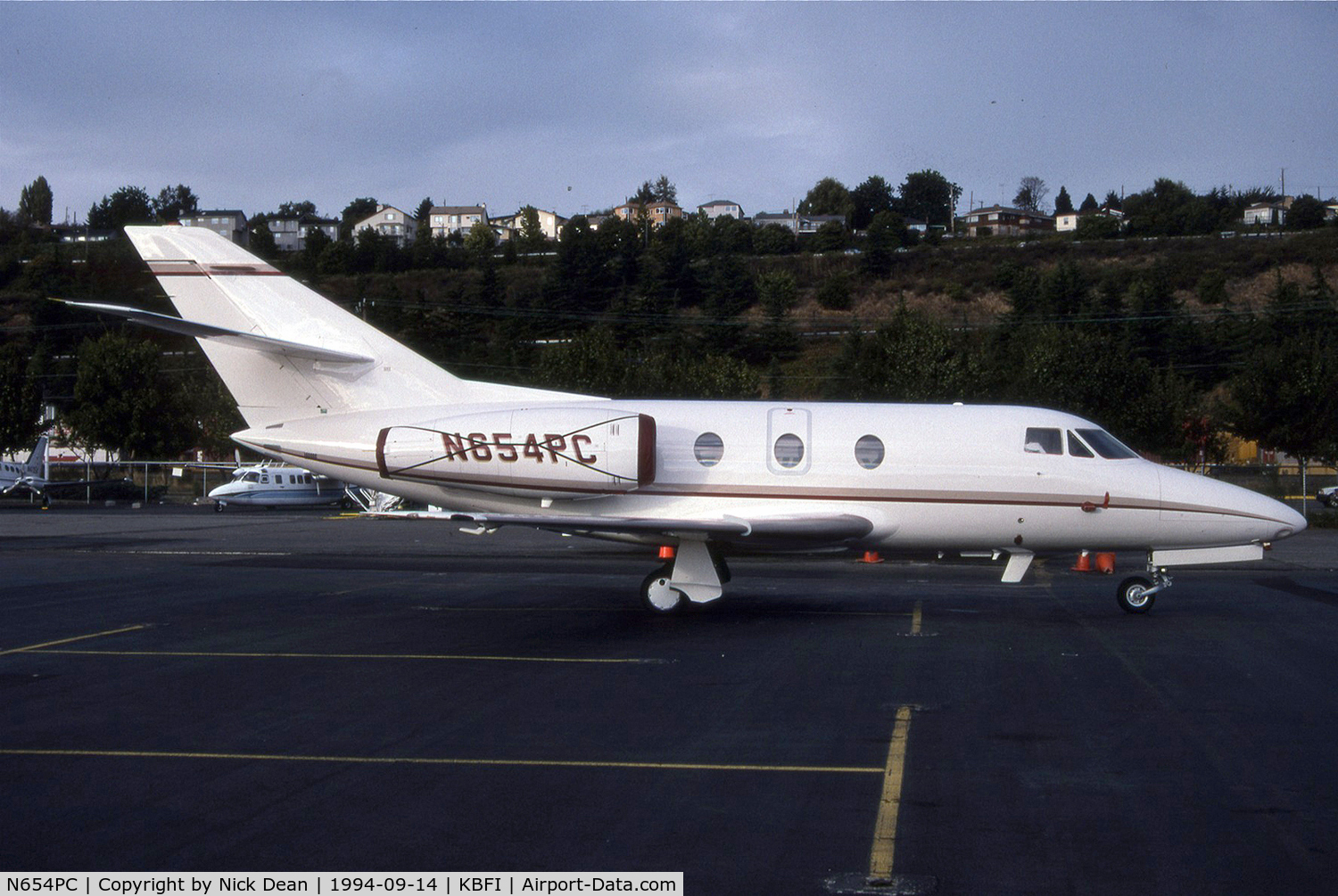 N654PC, 1978 Dassault Falcon 10 C/N 131, KBFI