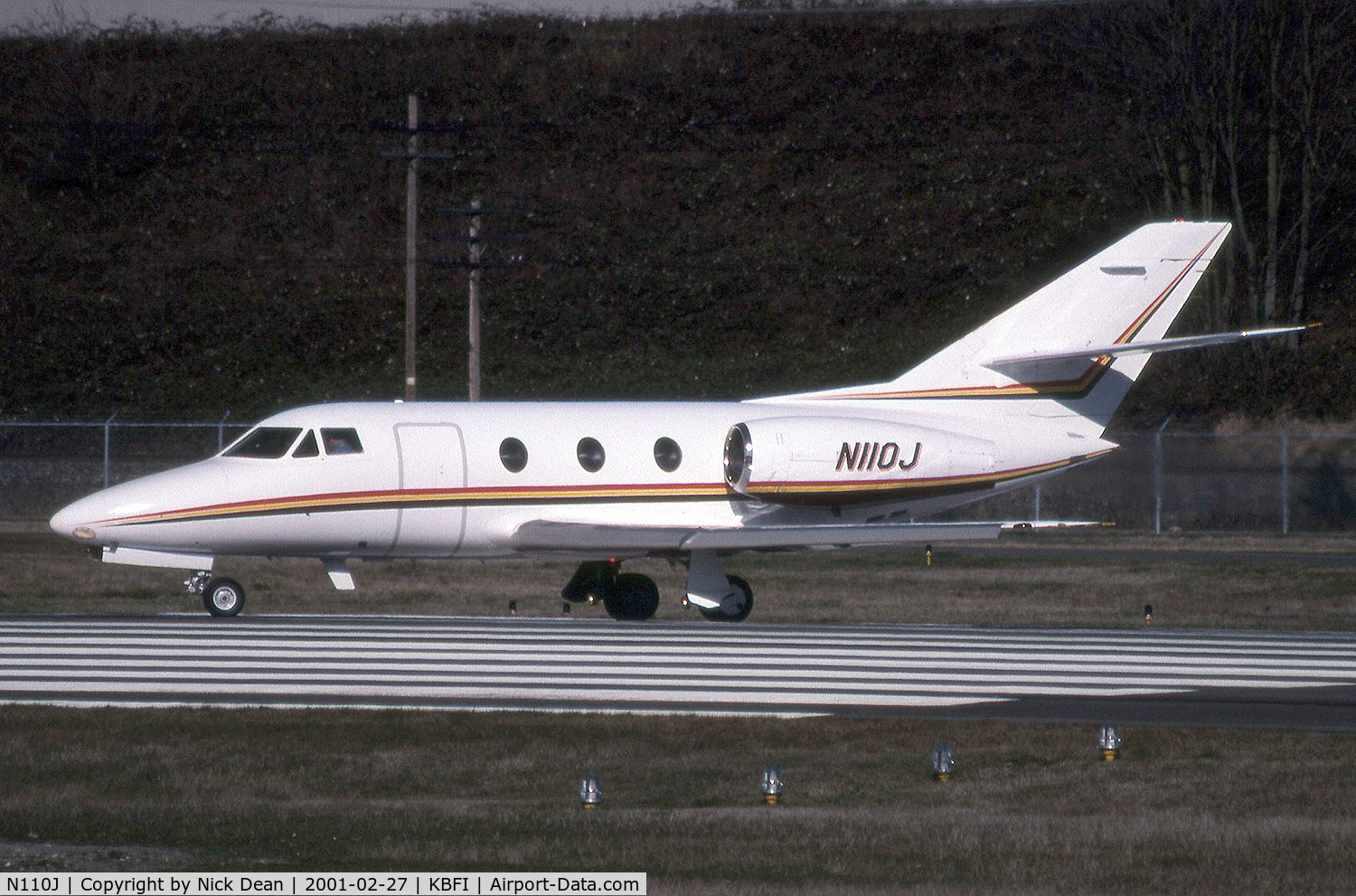 N110J, 1979 Dassault Falcon 10 C/N 139, KBFI