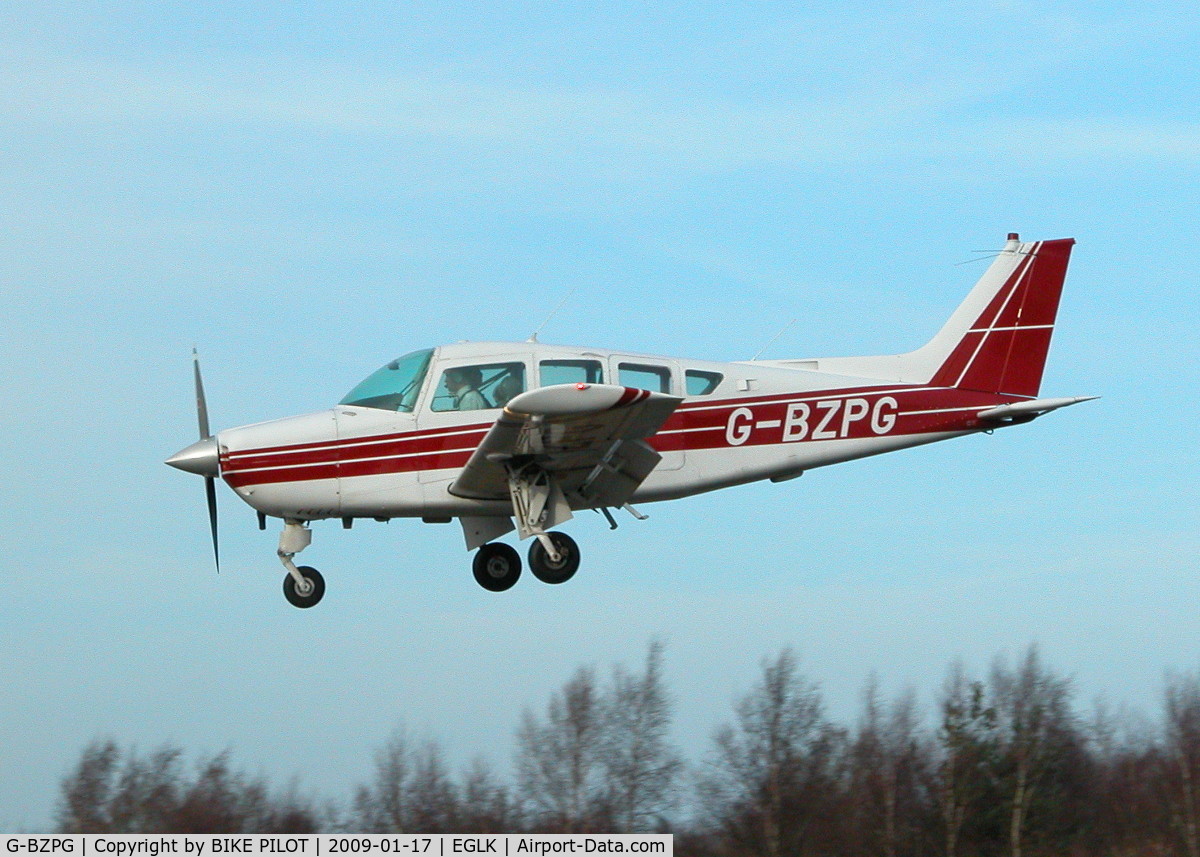 G-BZPG, 1978 Beech C24R C/N MC-556, NICE BEECH DOING A COUPLE OF TOUCH AND GOES