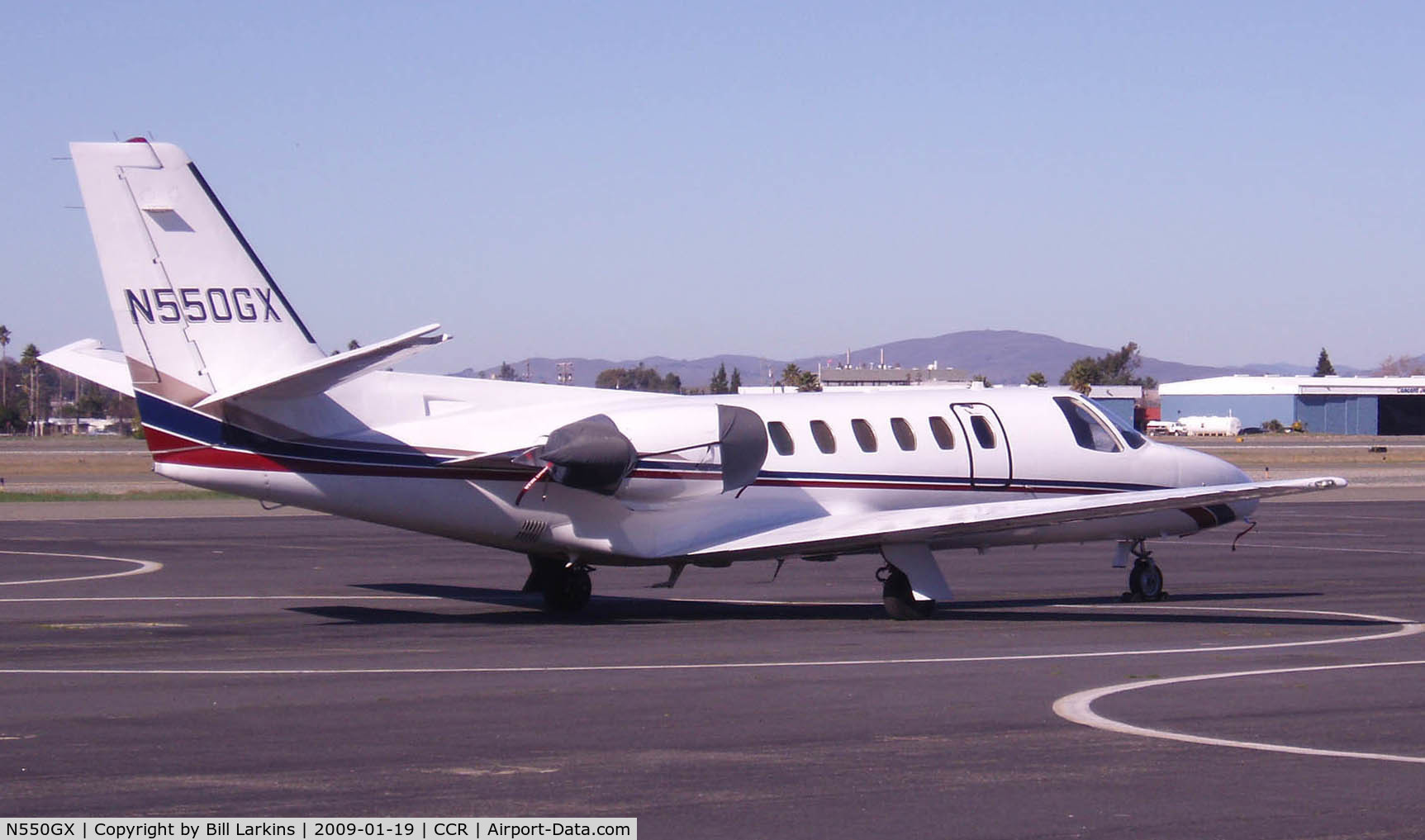 N550GX, 1987 Cessna 550 C/N 550-0560, Visitor from Nevada