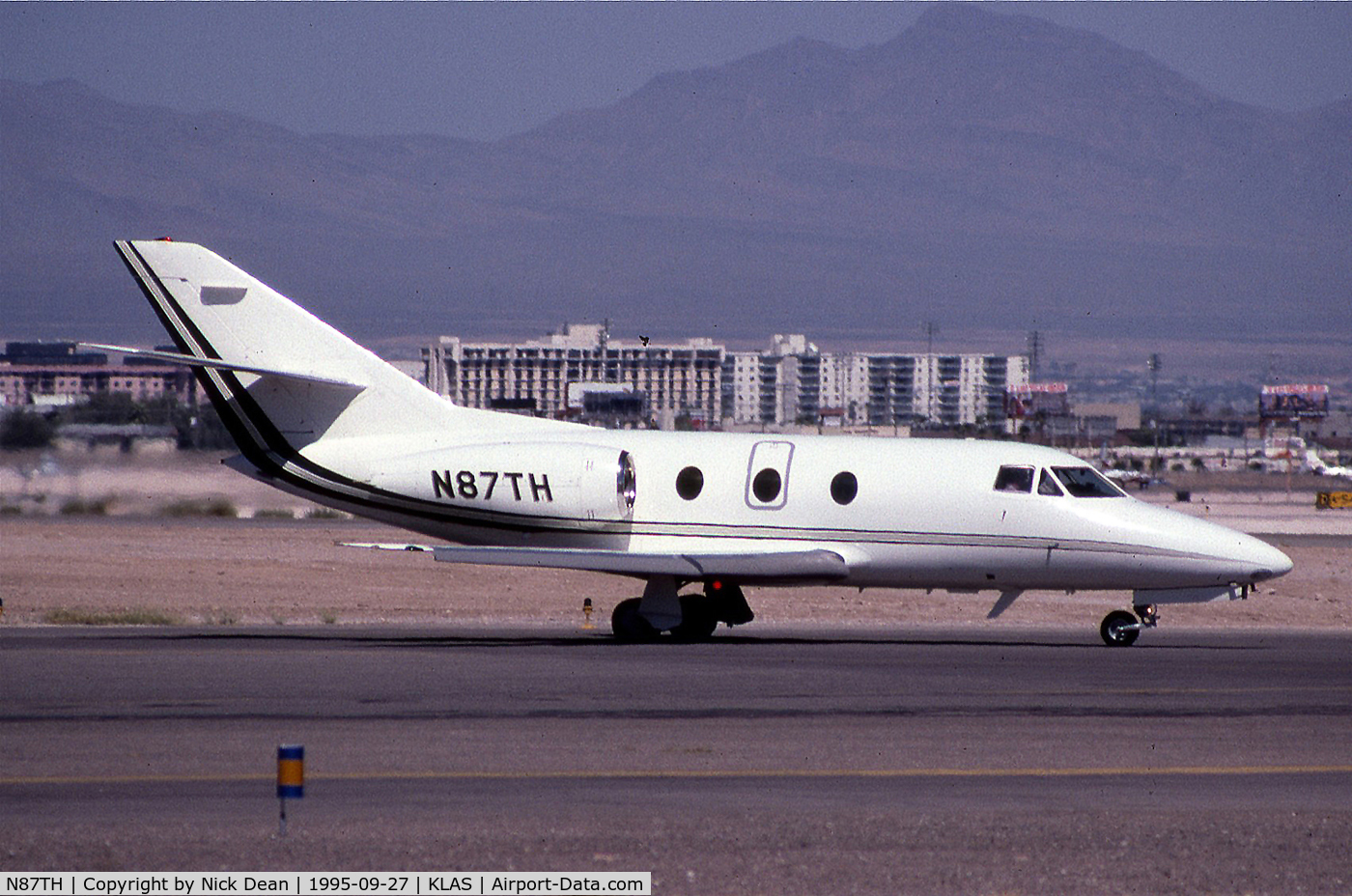 N87TH, 1981 Dassault Falcon 10 C/N 178, KLAS