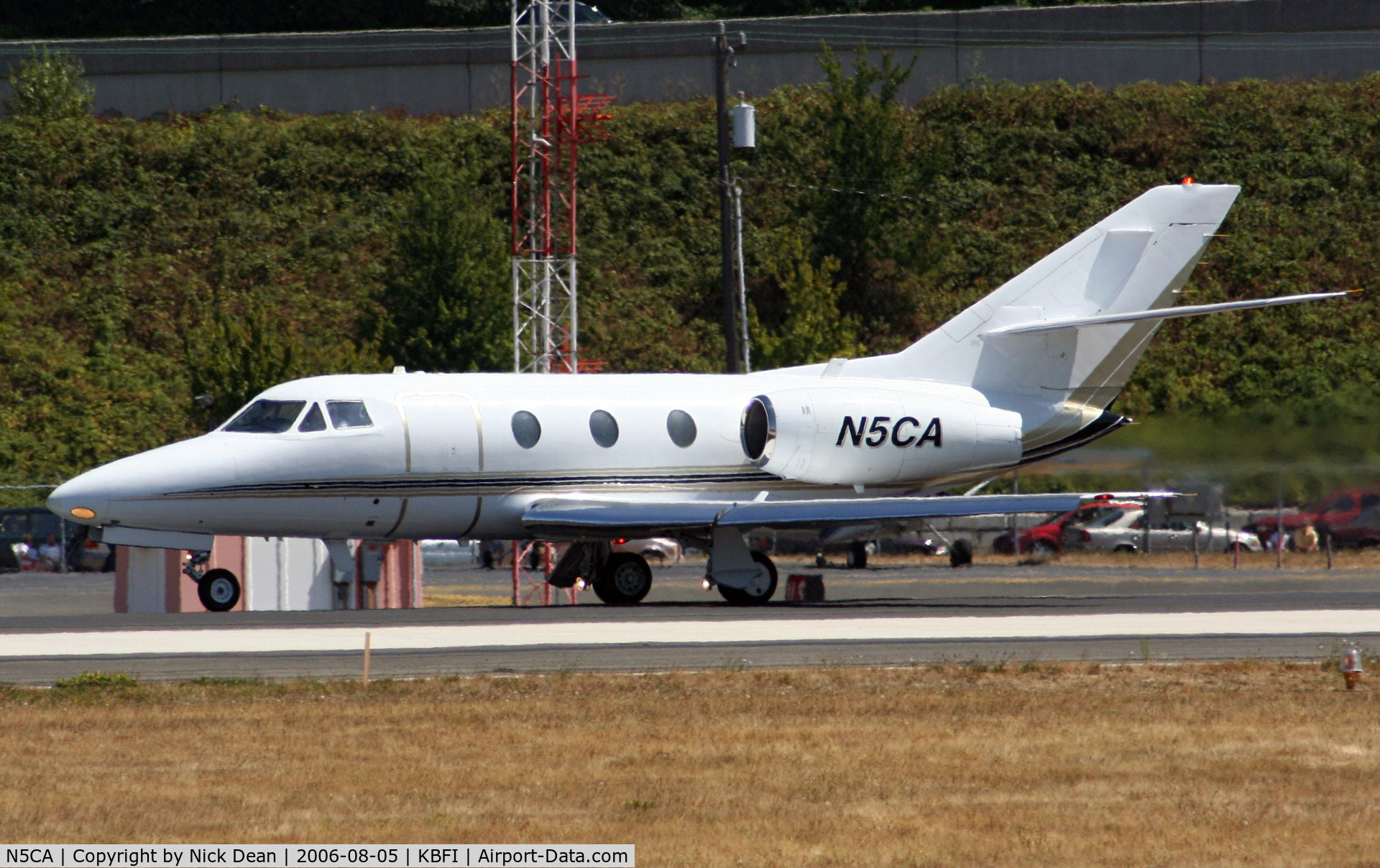 N5CA, 1981 Dassault-breguet Falcon 10 C/N 187, KBFI