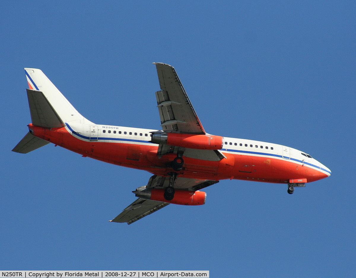 N250TR, 1981 Boeing 737-2K5 C/N 22597, Ex Hooters Air Pace 737-200