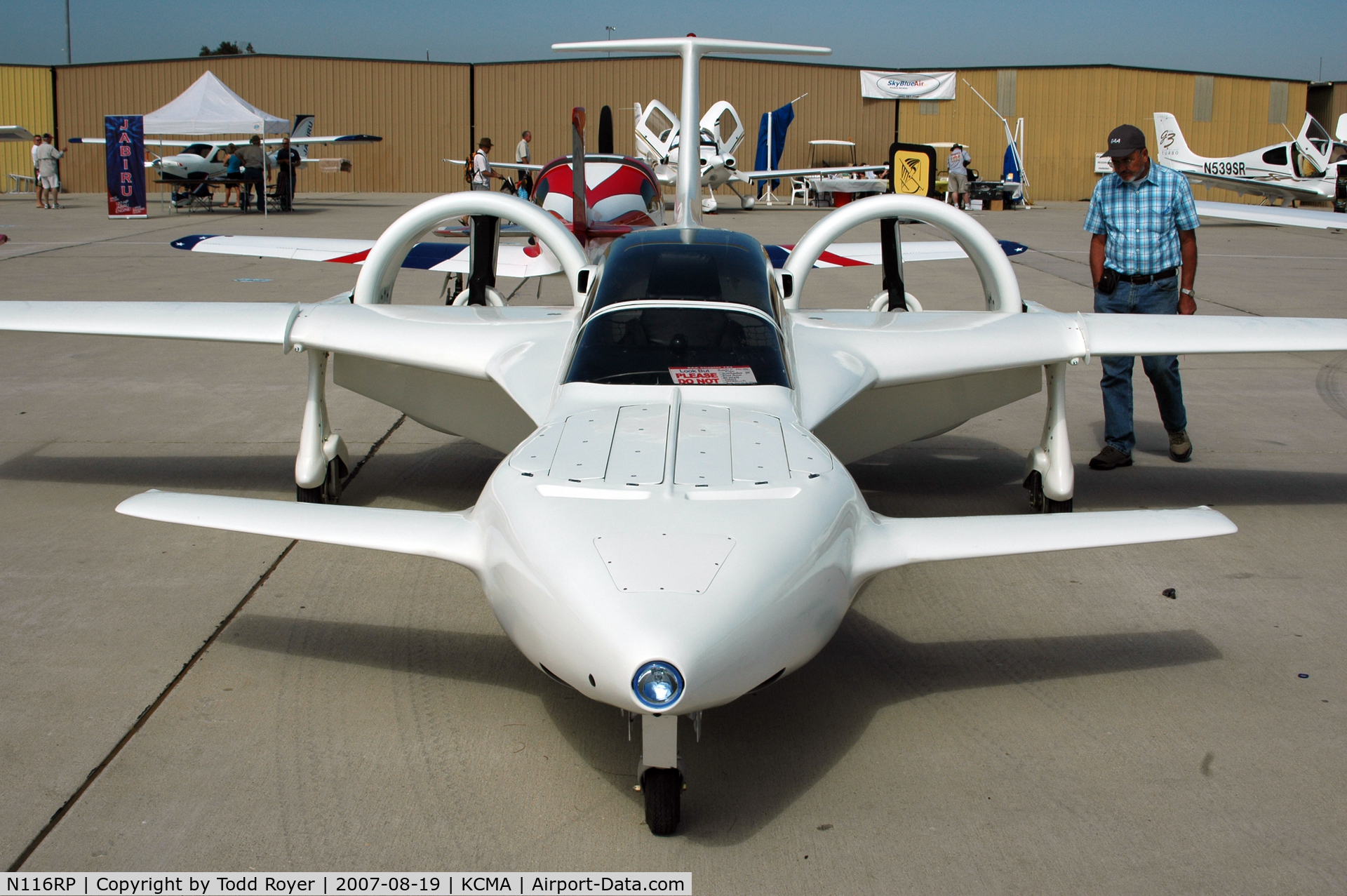 N116RP, Parker Alienair 1 C/N PS1, Camarillo airshow 2007