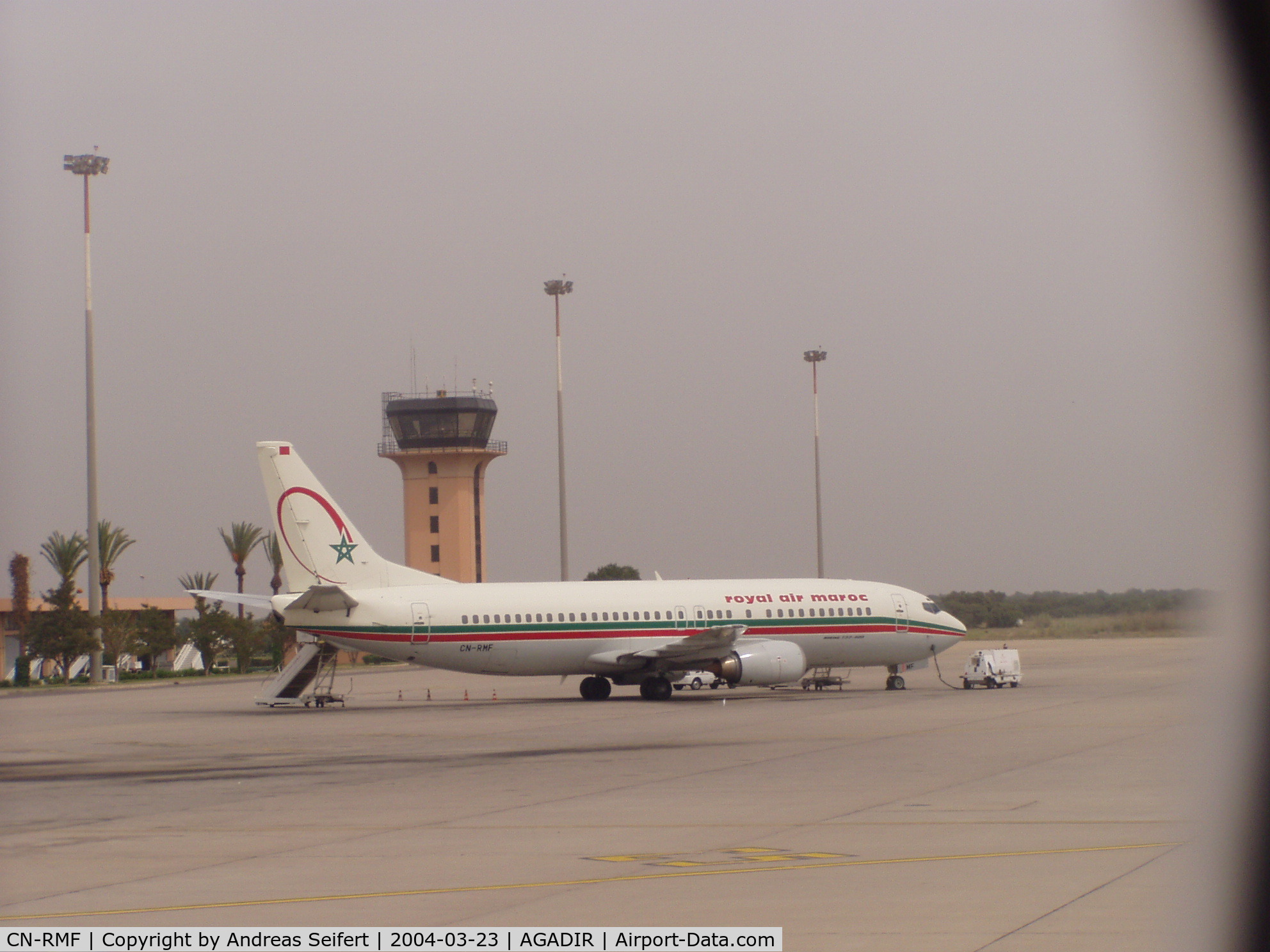 CN-RMF, 1990 Boeing 737-4B6 C/N 24807-1880, Agadir Airport