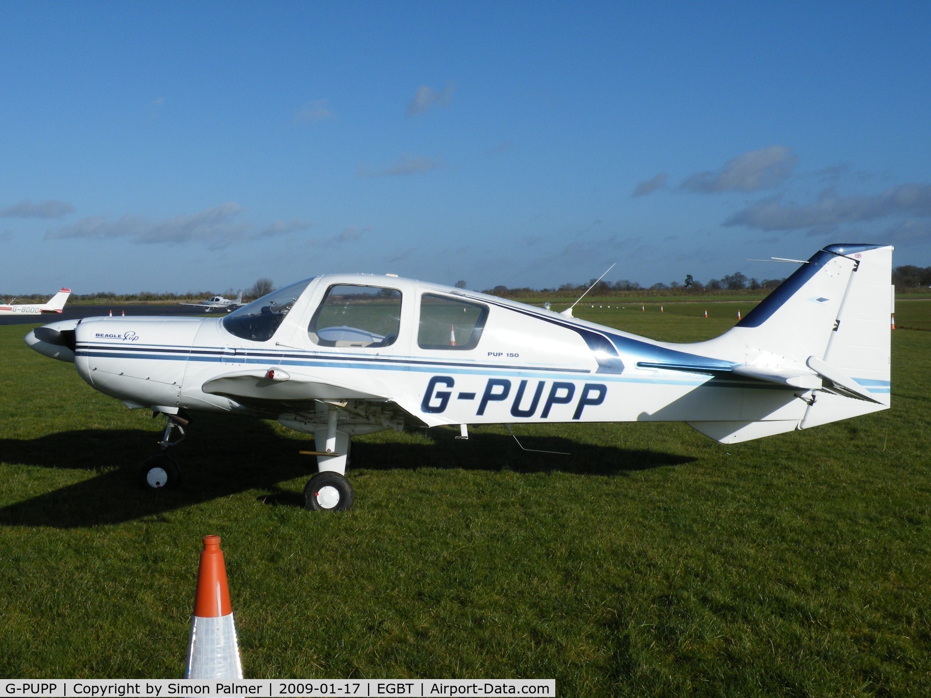 G-PUPP, 1973 Beagle B-121 Pup Series 2 (Pup 150) C/N B121-174, Beagle Pup at Turweston fly-in