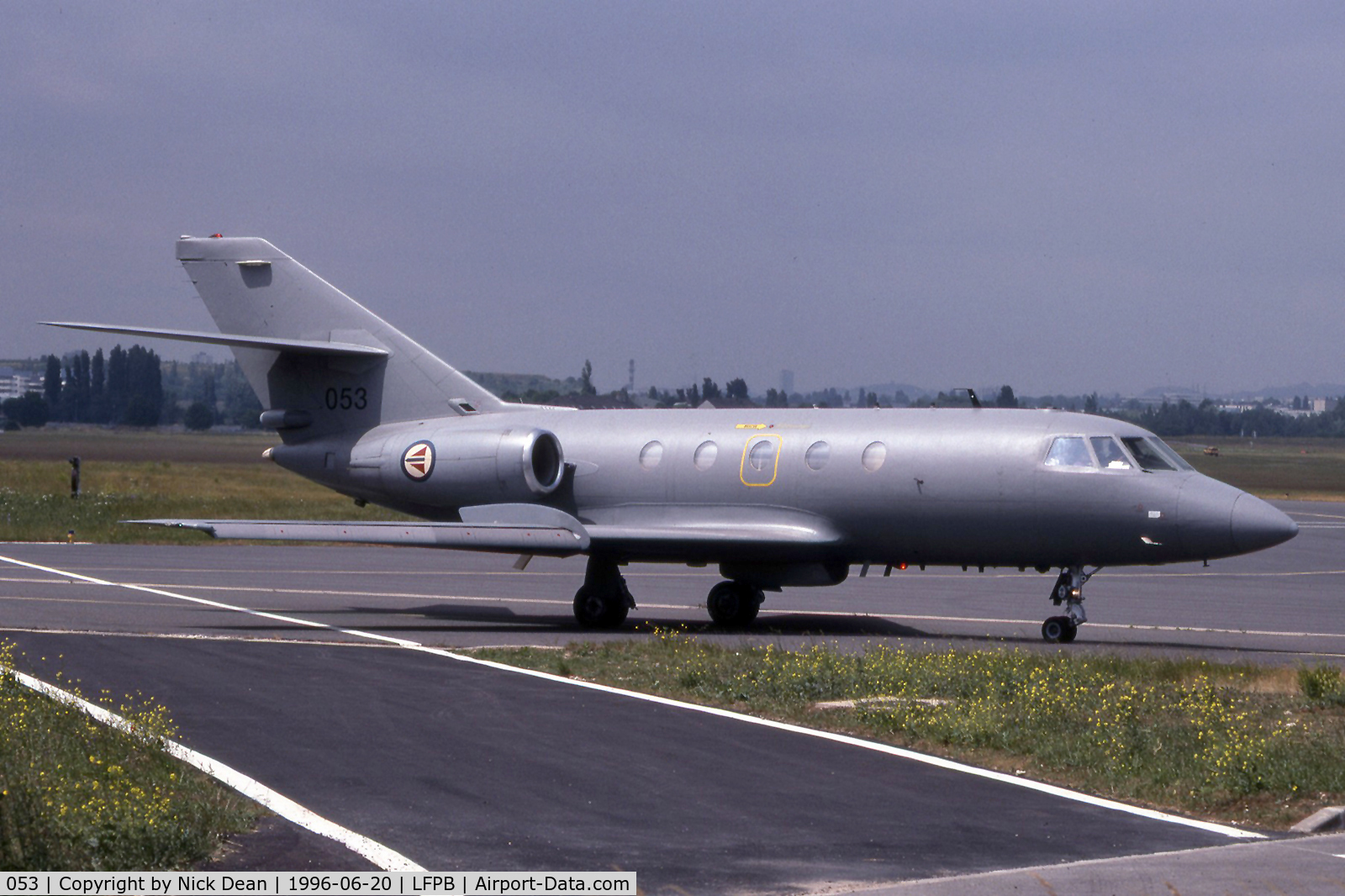 053, 1966 Dassault Falcon (Mystere) 20ECM C/N 053, LFPB (Royal Norwegian Air Force)