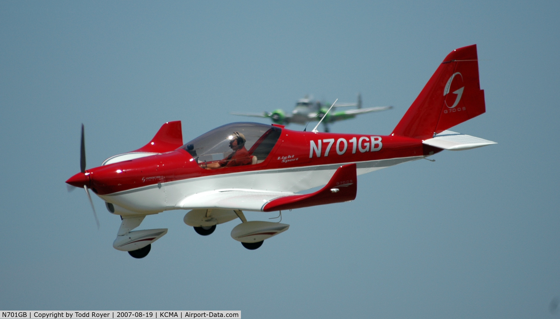 N701GB, 2007 Aero AT-4 LSA C/N AT4-001, Camarillo airshow 2007