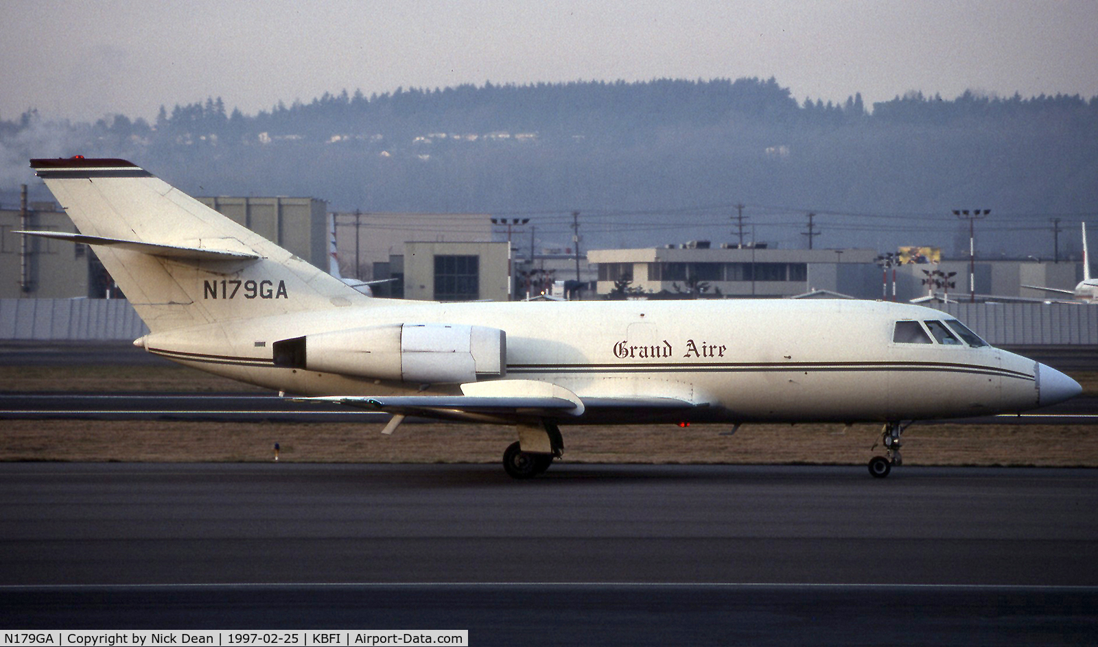 N179GA, 1967 Dassault Falcon (Mystere) 20C C/N 100, KBFI