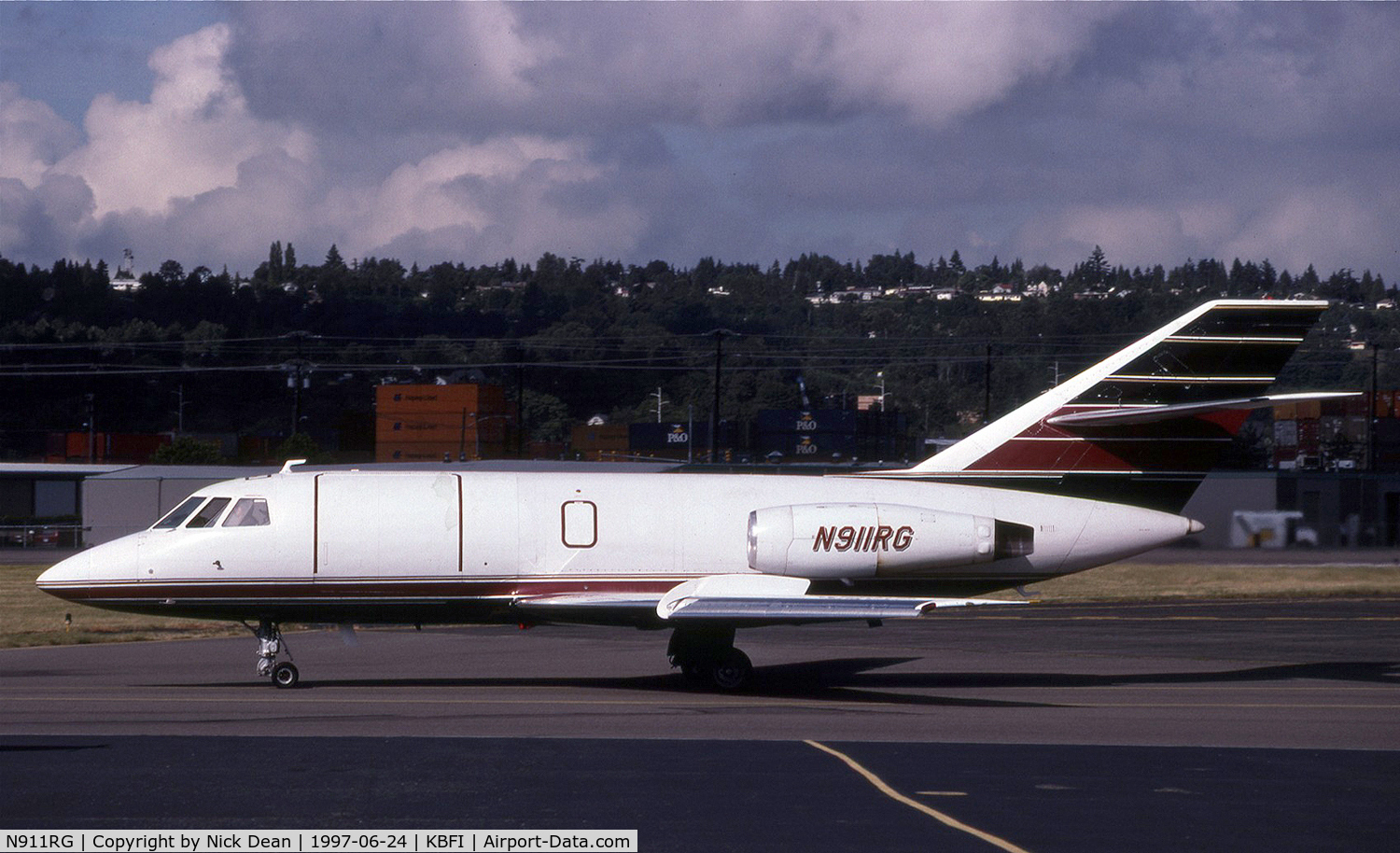 N911RG, Dassault Falcon 20C(F) C/N 144, KBFI