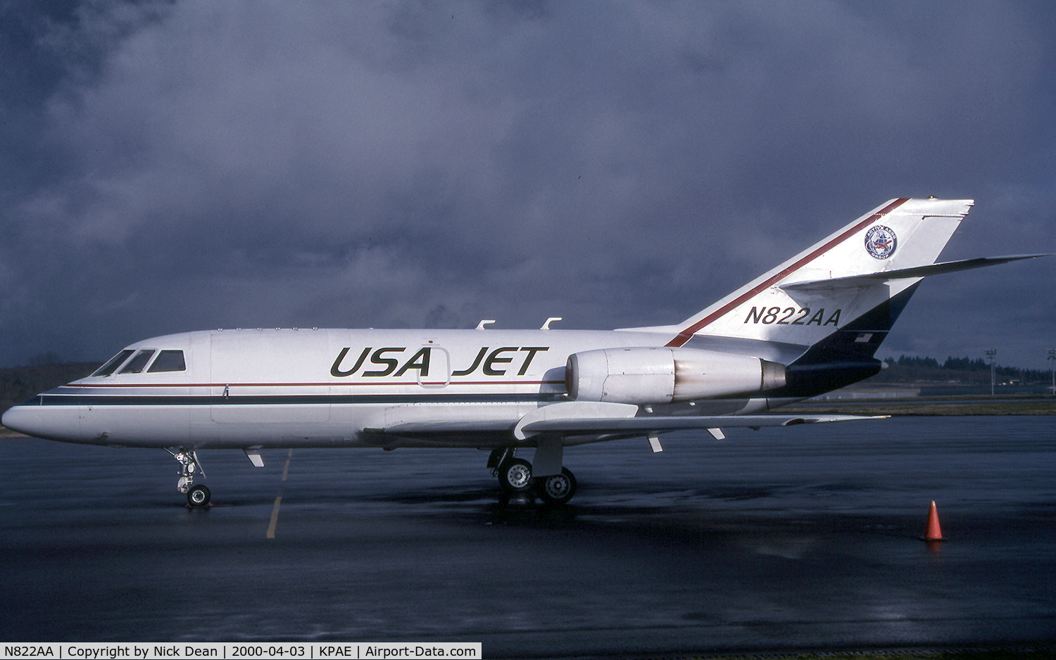 N822AA, 1969 Dassault Mystère/Falcon 20D C/N 195, KPAE