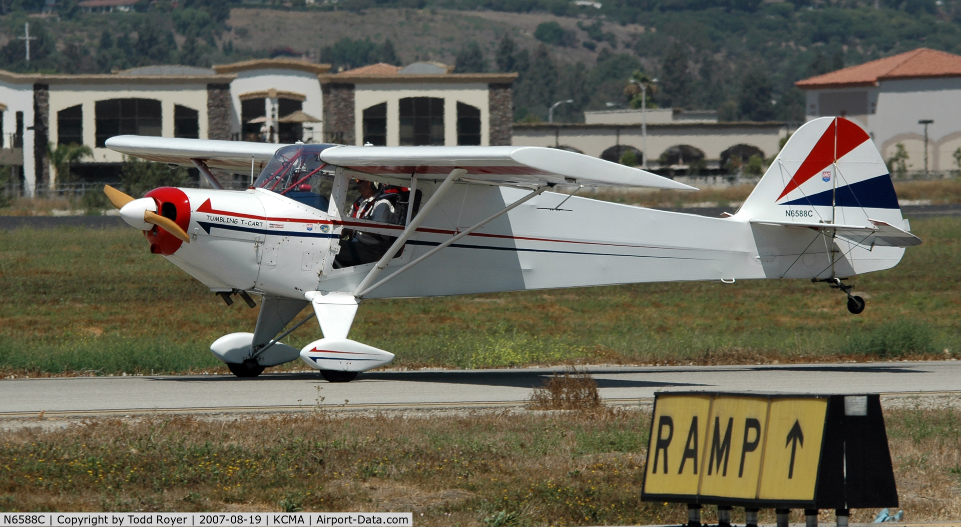 N6588C, 1992 Taylorcraft/Swick T-Clips C/N 1, Camarillo airshow 2007