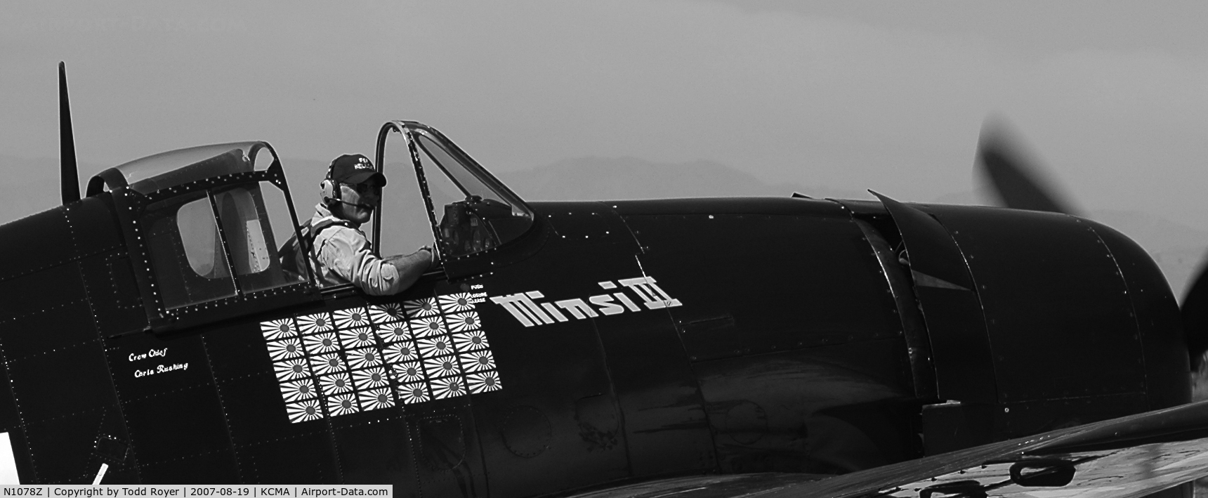 N1078Z, 1963 Grumman F6F-5 Hellcat C/N 27354801-66, Camarillo airshow 2007