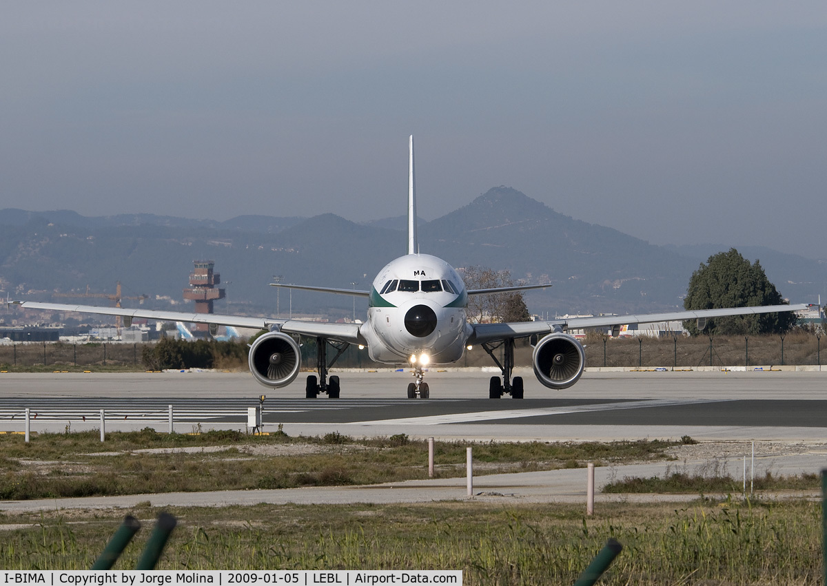 I-BIMA, 2002 Airbus A319-112 C/N 1722, 