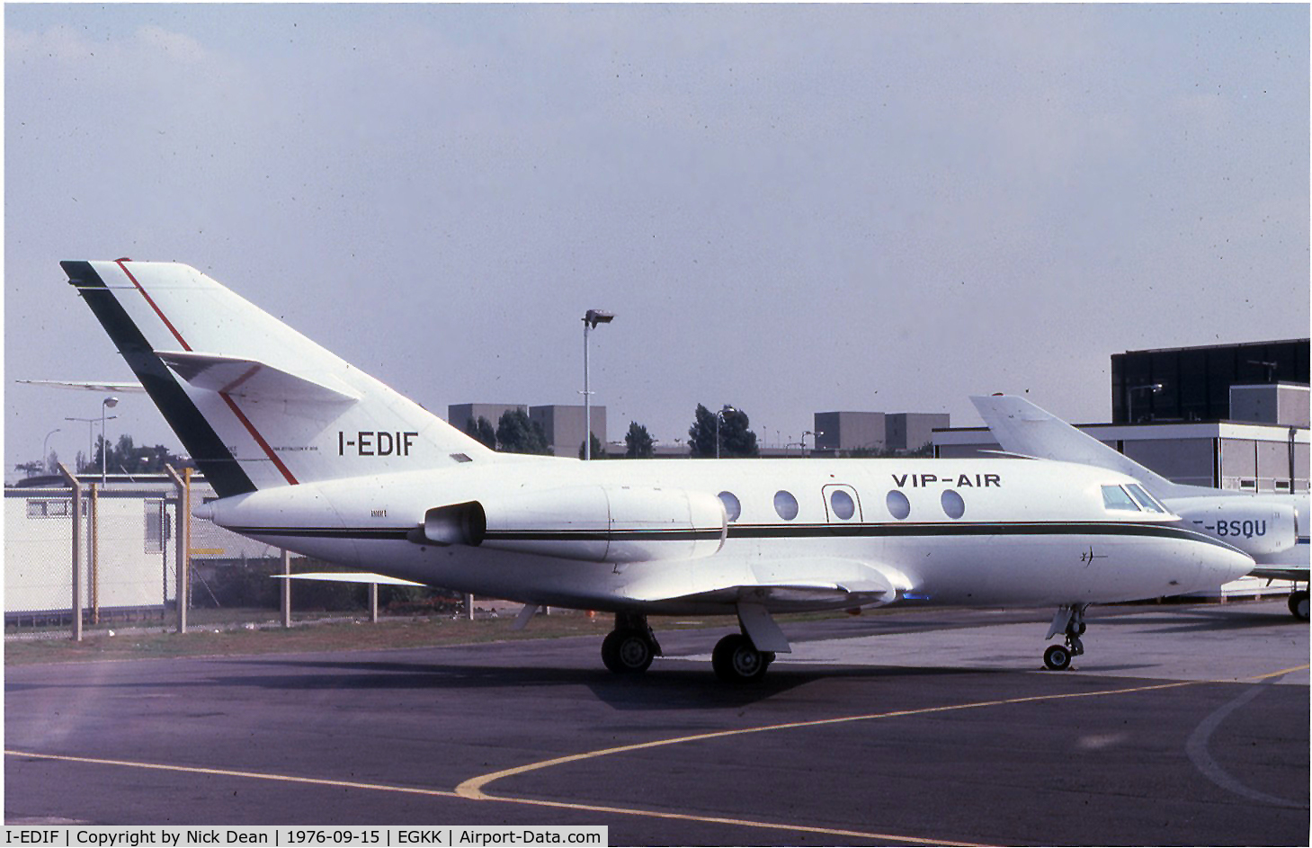 I-EDIF, 1974 Dassault Falcon (Mystere) 20E C/N 300, EGKK