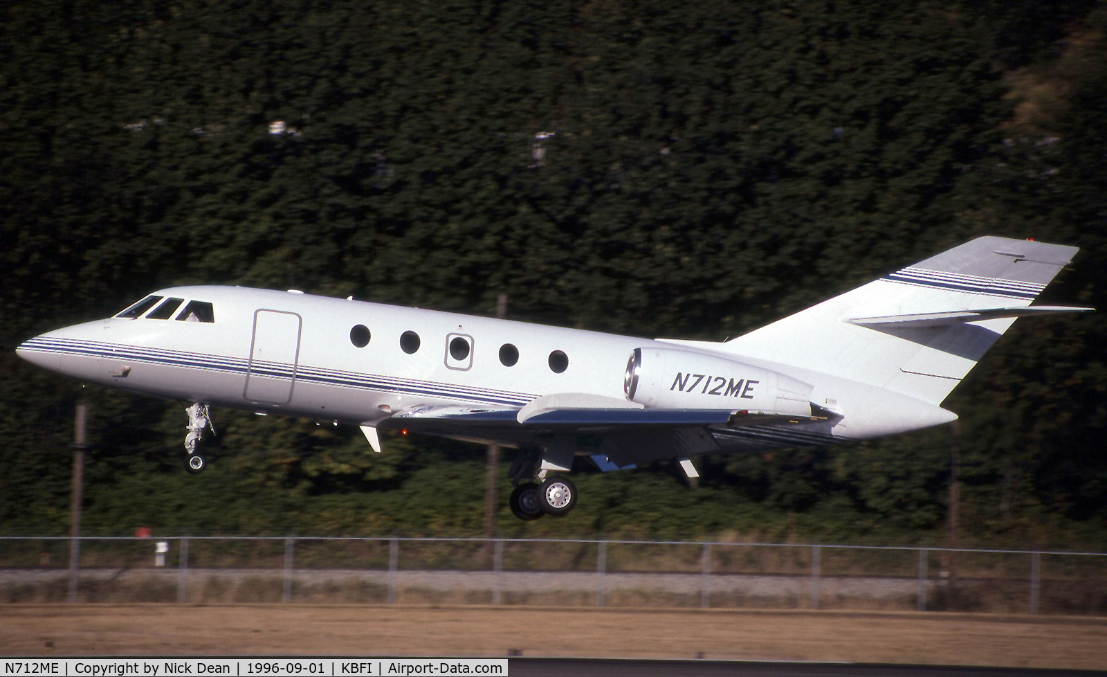 N712ME, 1976 Dassault Falcon (Mystere) 20F C/N 355, KBFI