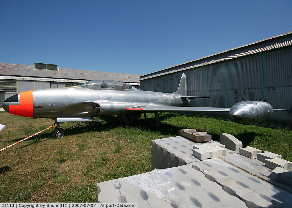 21113, Canadair T-33AN Silver Star 3 C/N T33-113, S/n 52-1113 - Preserved French Silver Star